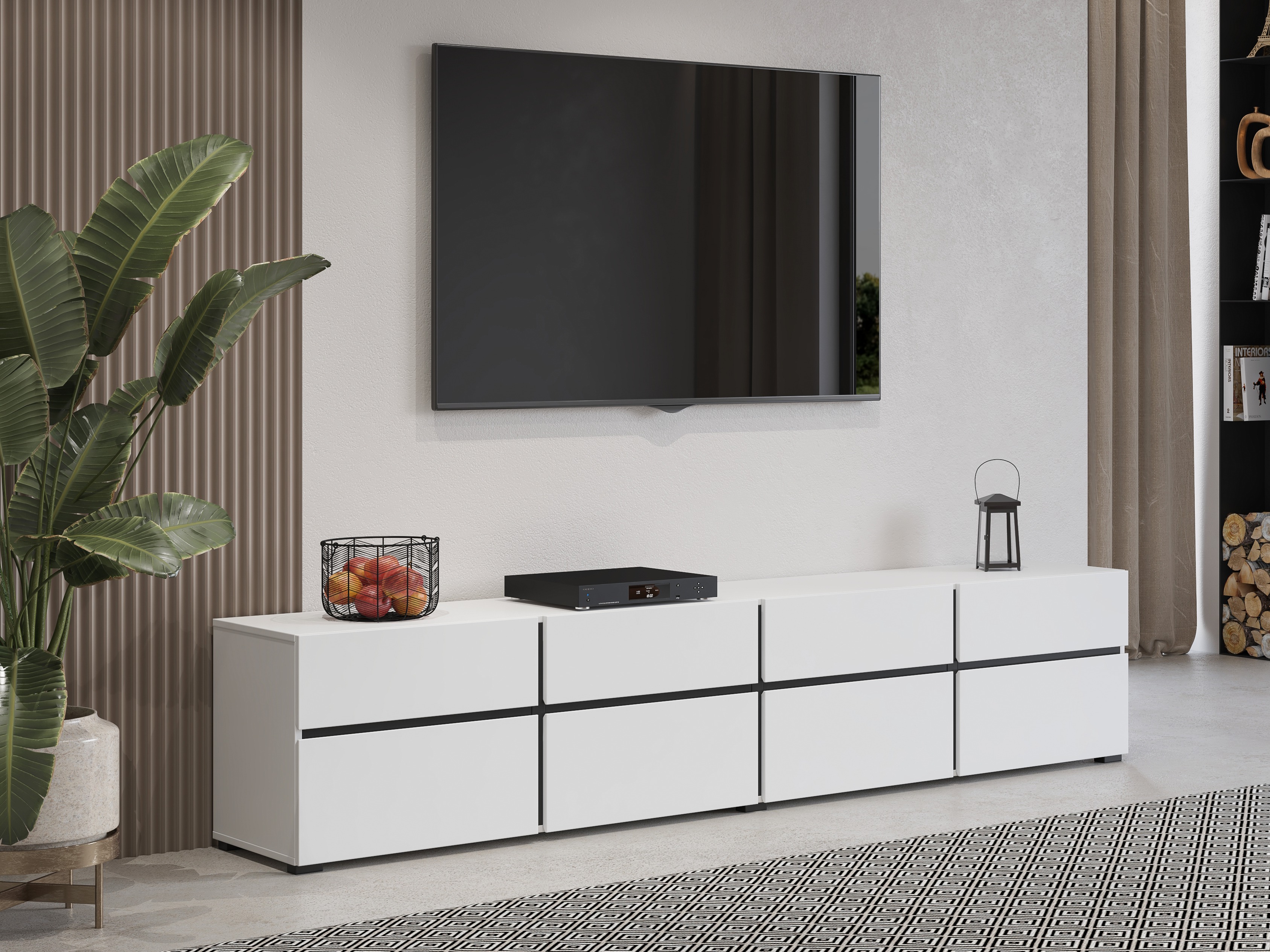 TV komoda Alfere 101 (Belo)