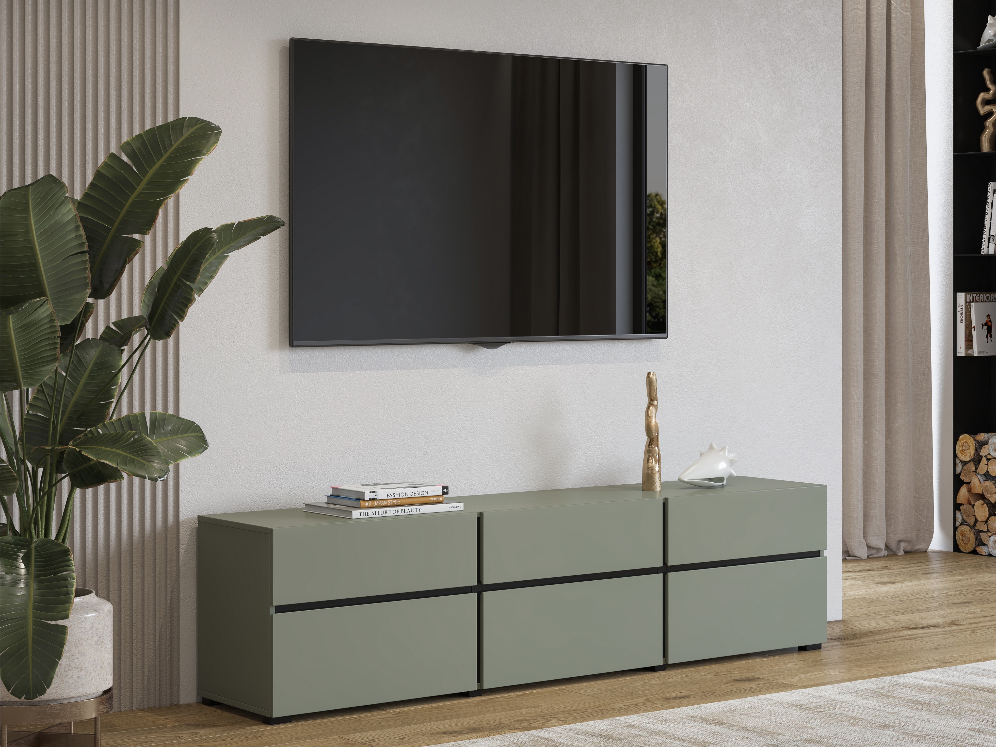 TV komoda Alfere 102 (Zelena)