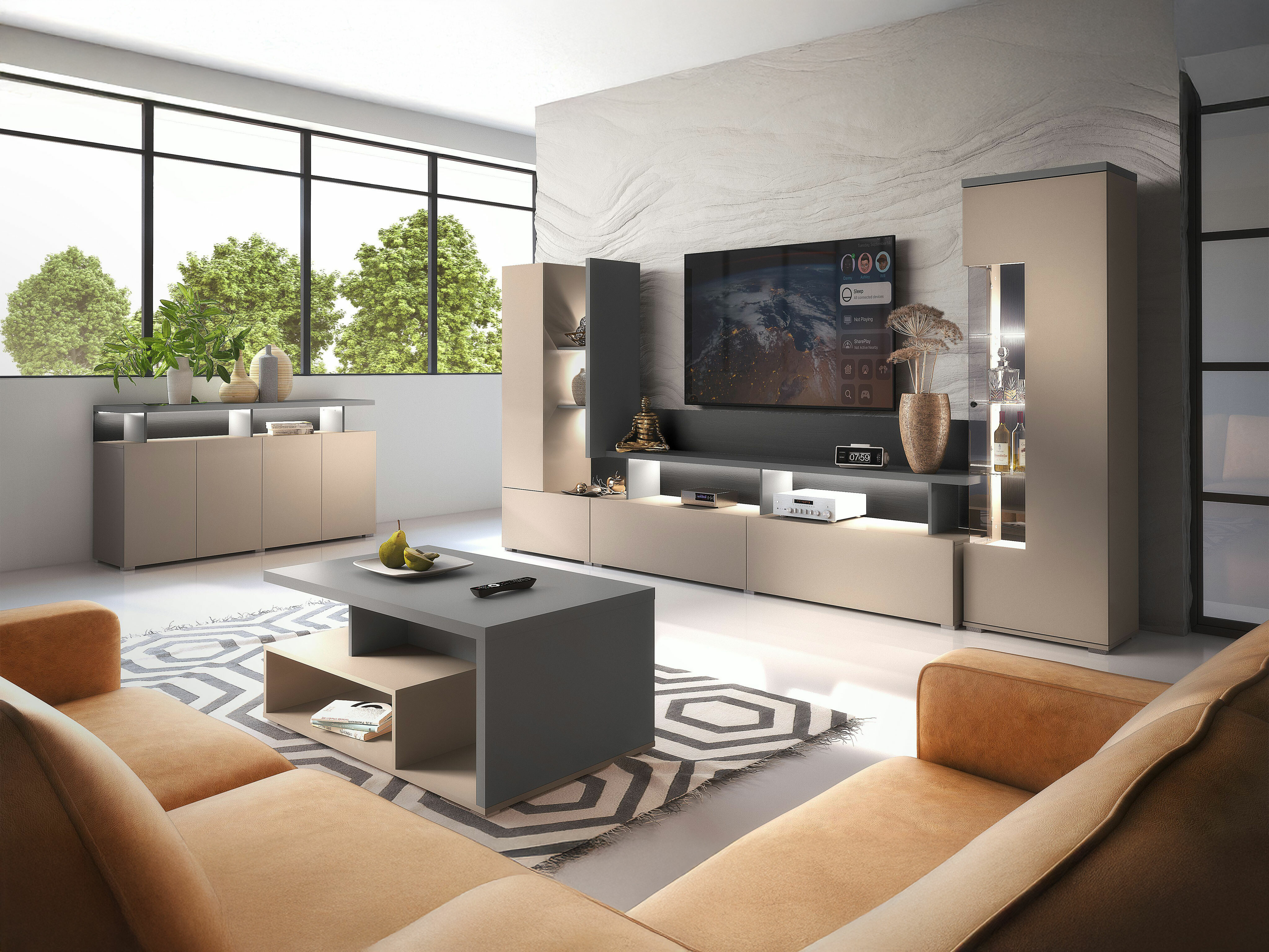 Set za dnevnu sobu Virvele 104