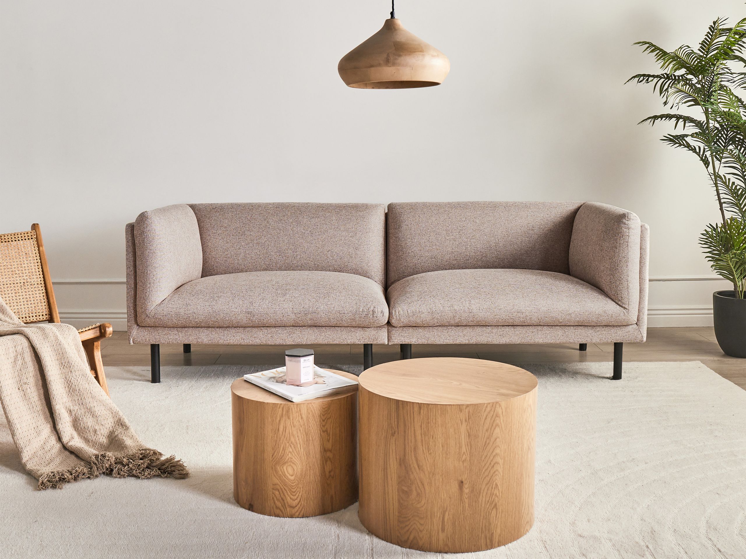 Sofa Berwyn 3082 (Svetlo smeđa)