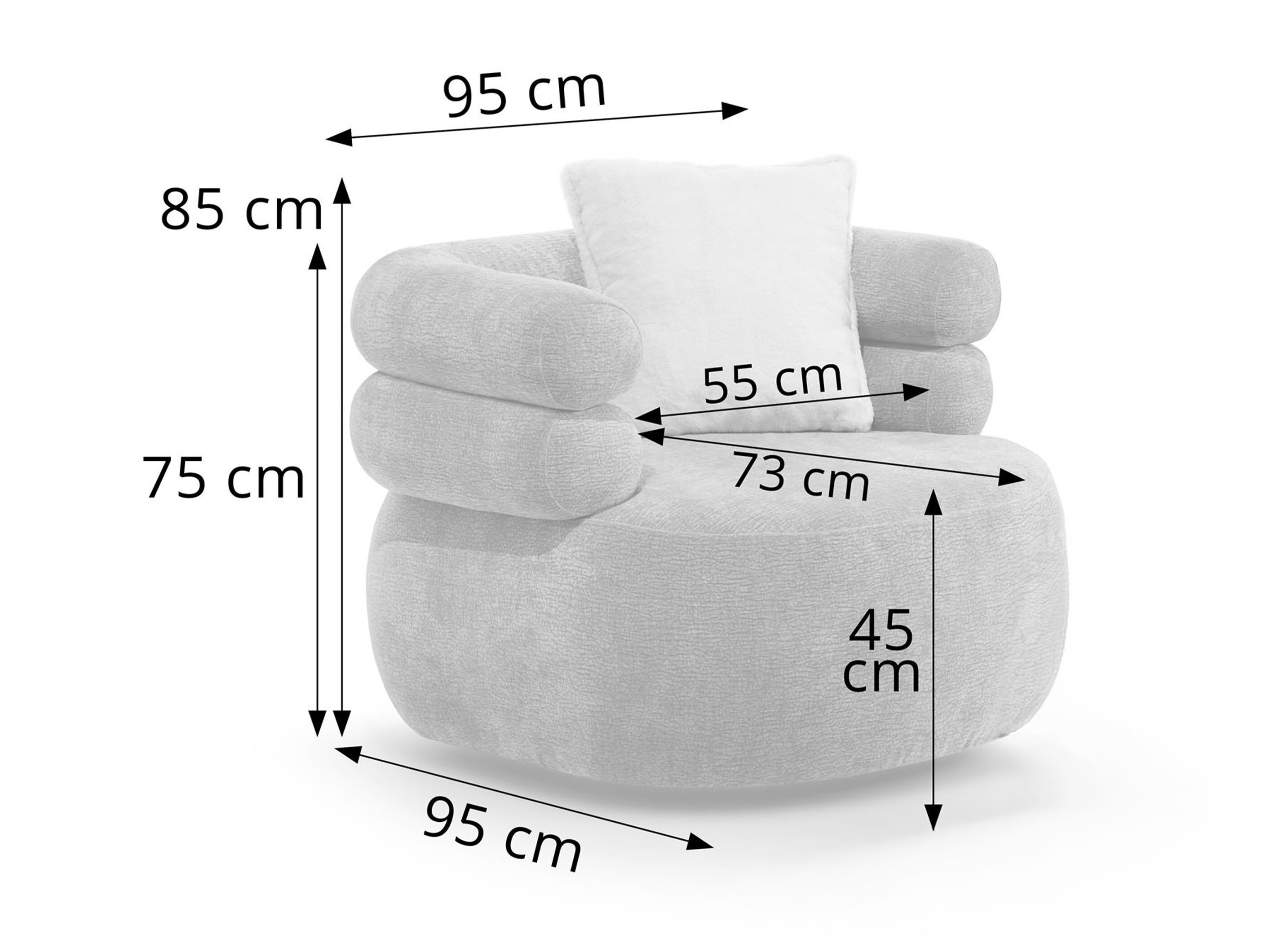 Fotelja Margate 140 (Dress me 15)