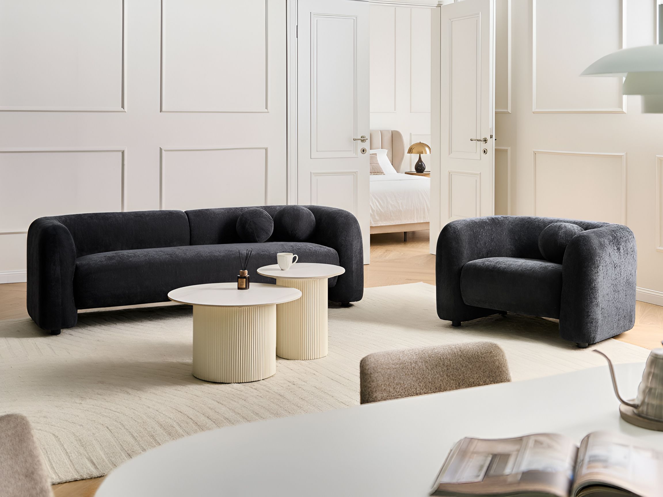 Sofa Veselme 103 (Crno)