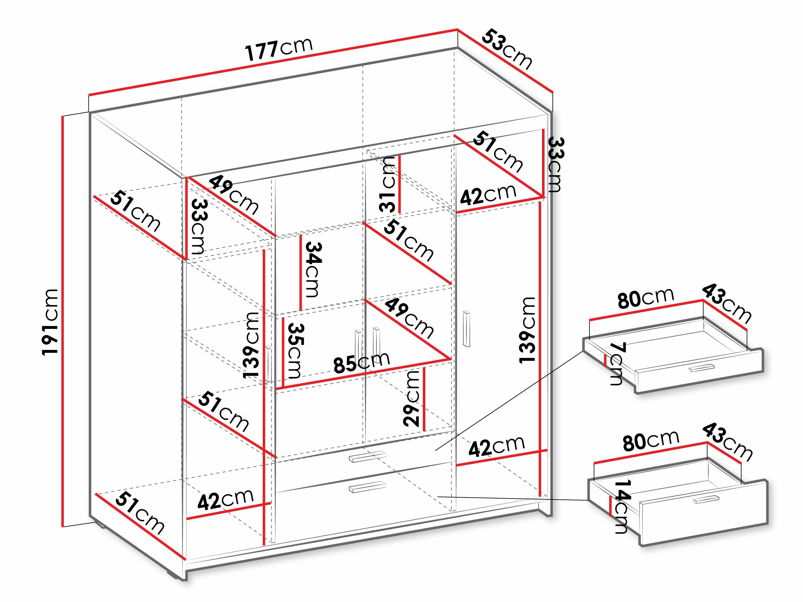 Ormar Novduni 107 (Sonoma hrast)