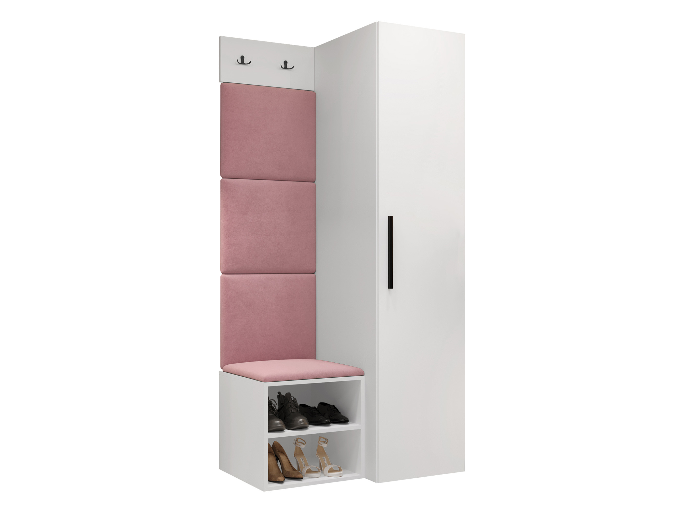 Set za hodnik Hartford 524 (Belo)