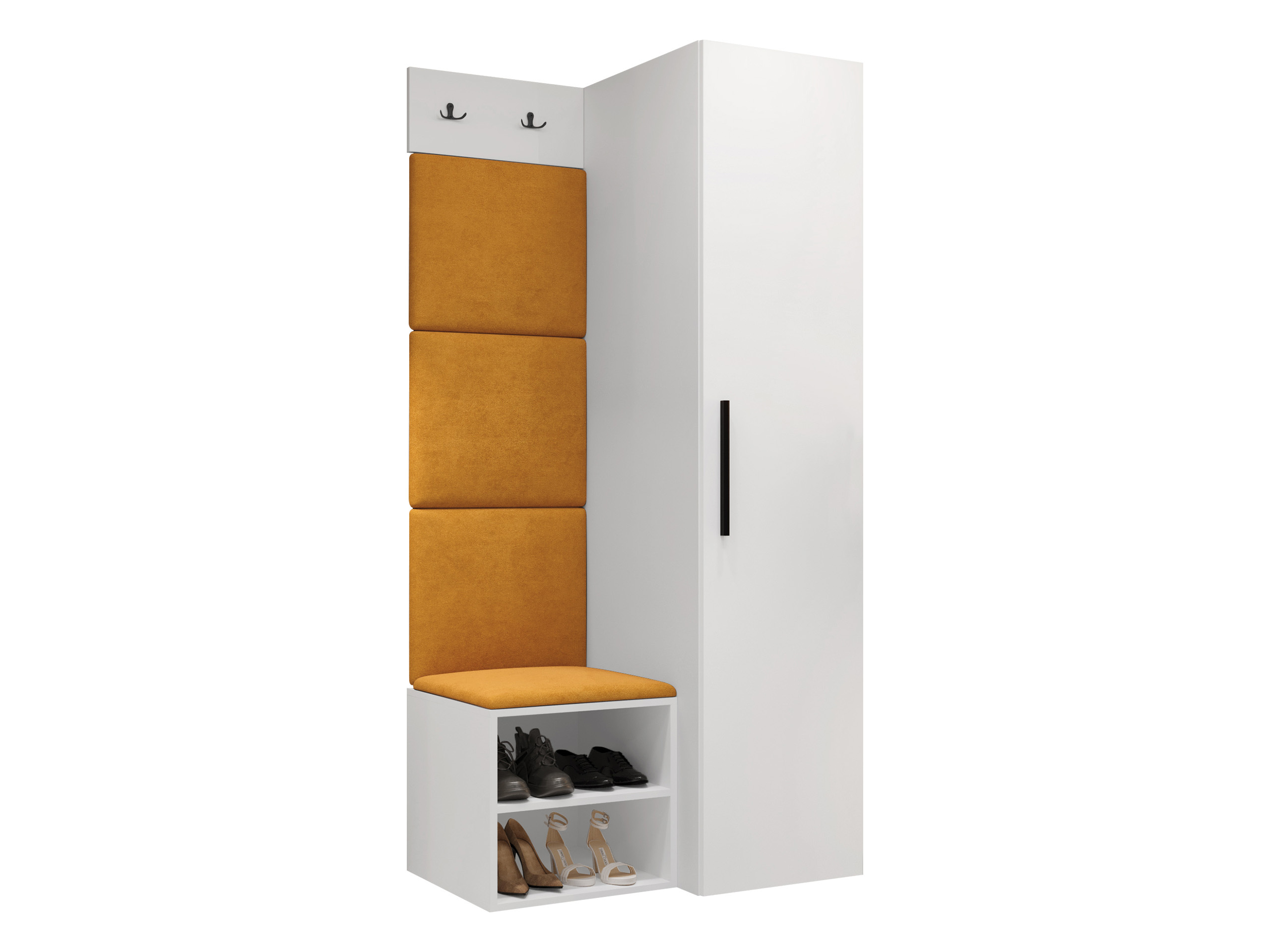 Set za hodnik Hartford 524 (Belo)