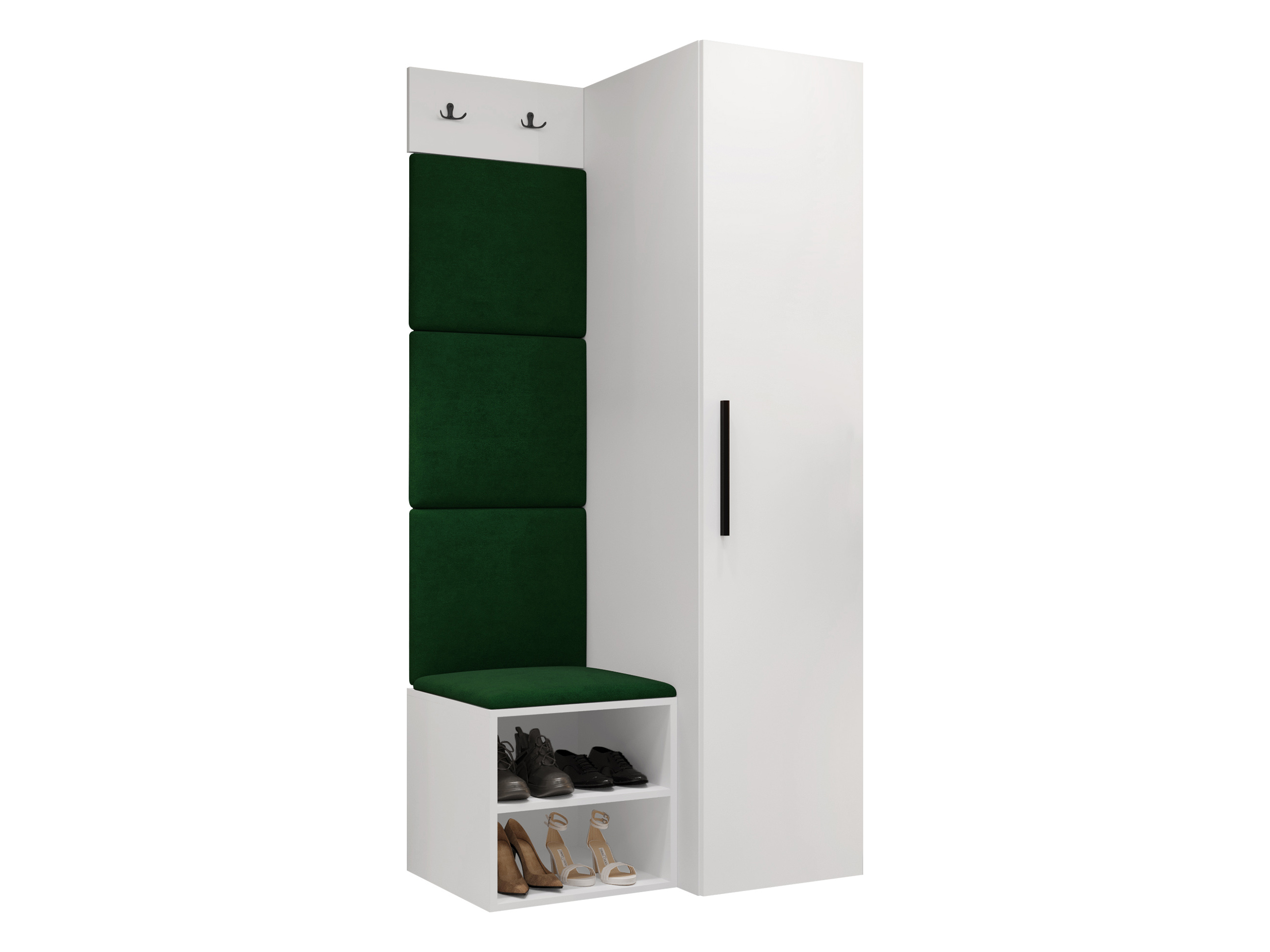 Set za hodnik Hartford 524 (Belo)