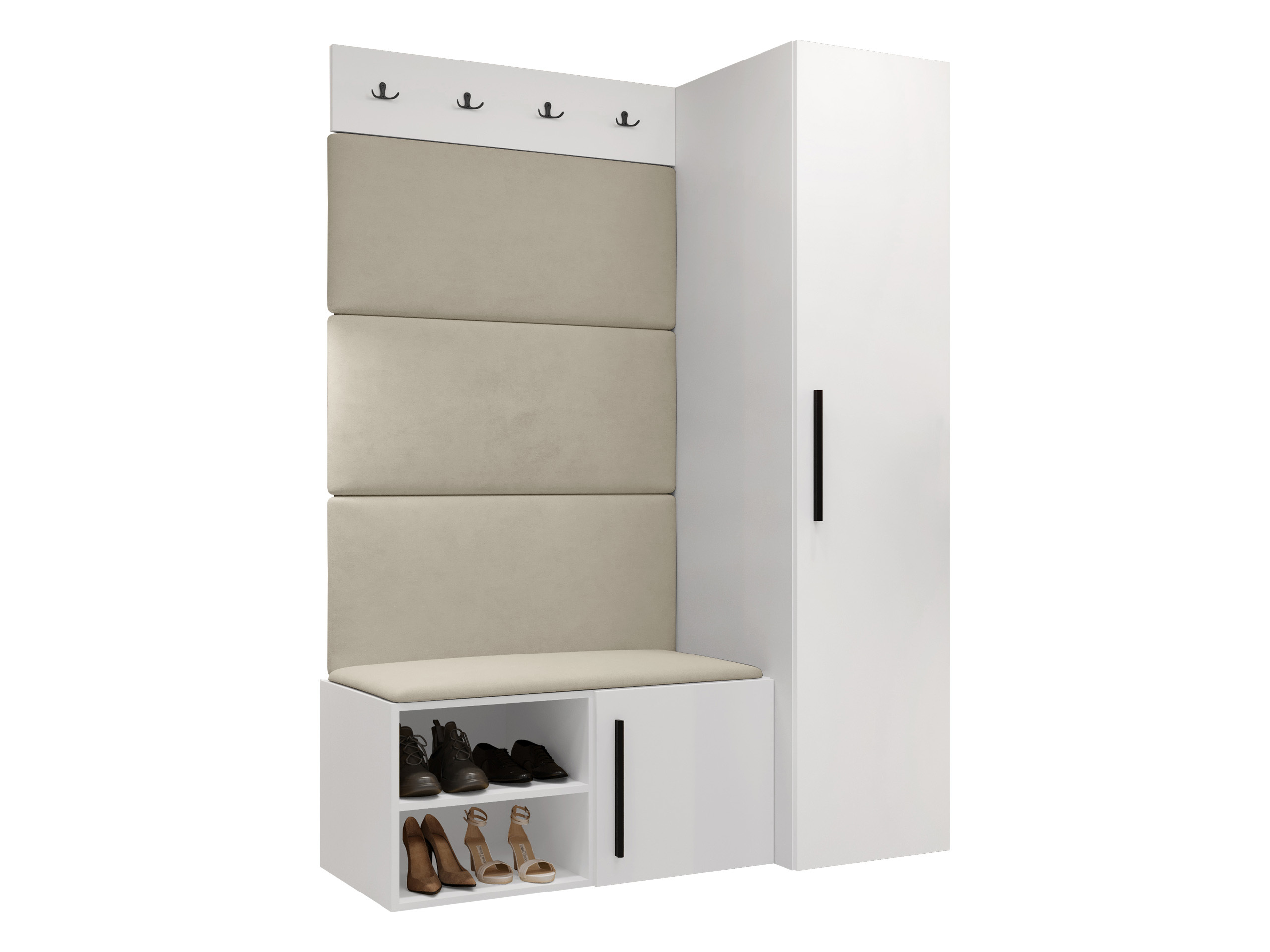 Set za hodnik Hartford 525 (Belo)