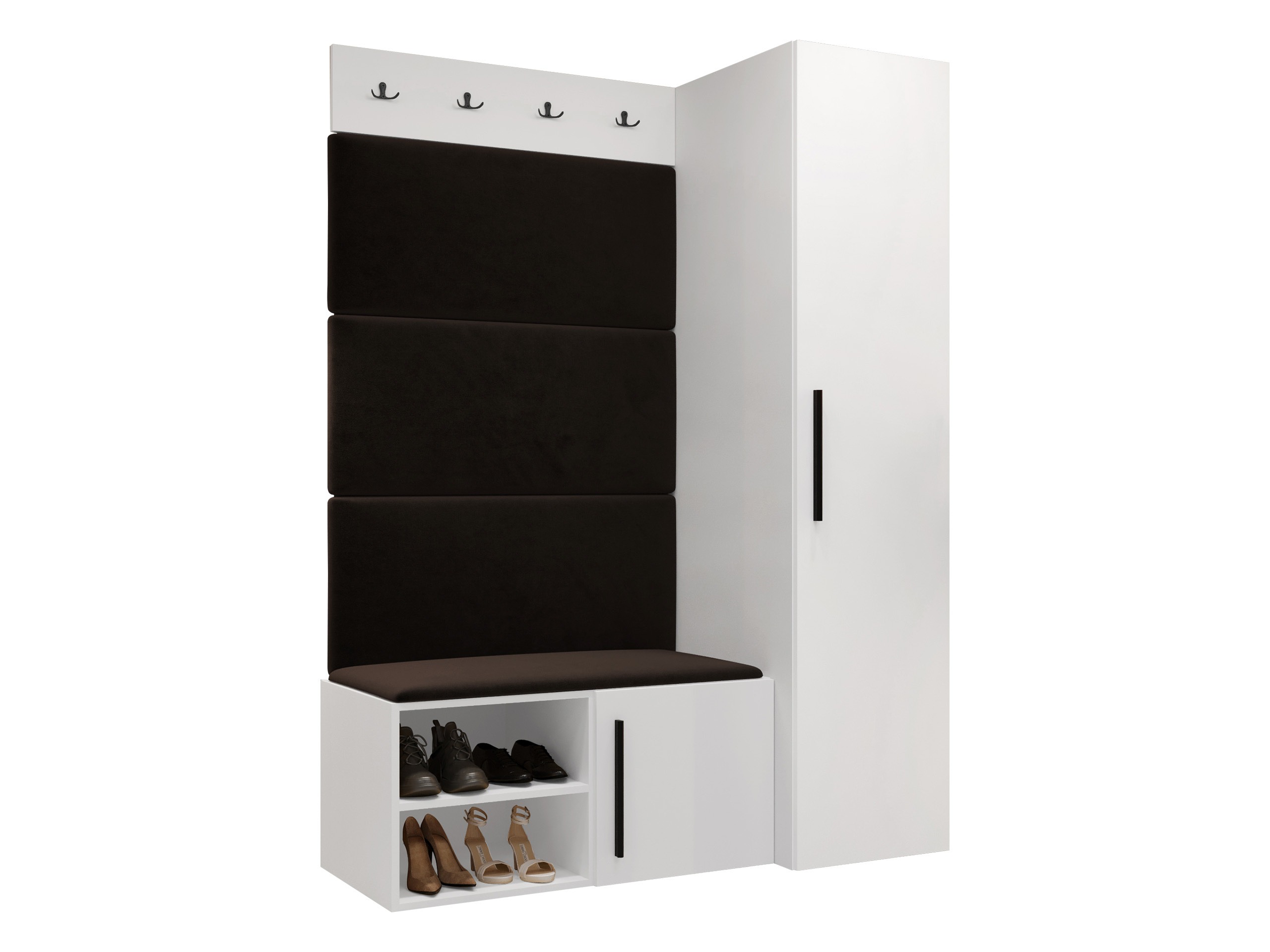 Set za hodnik Hartford 525 (Belo)