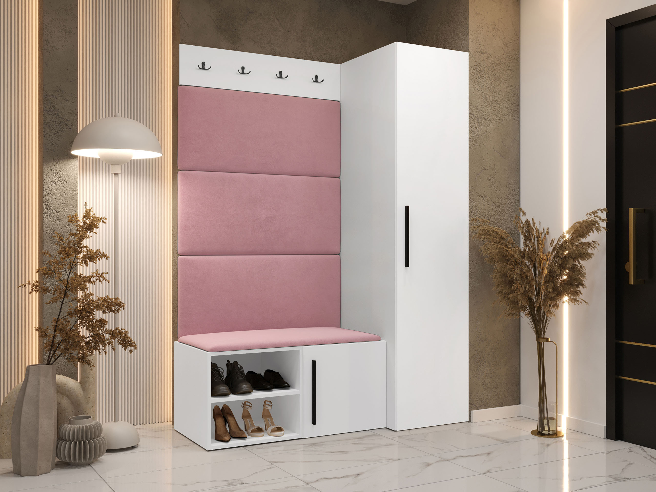 Set za hodnik Hartford 525 (Belo)