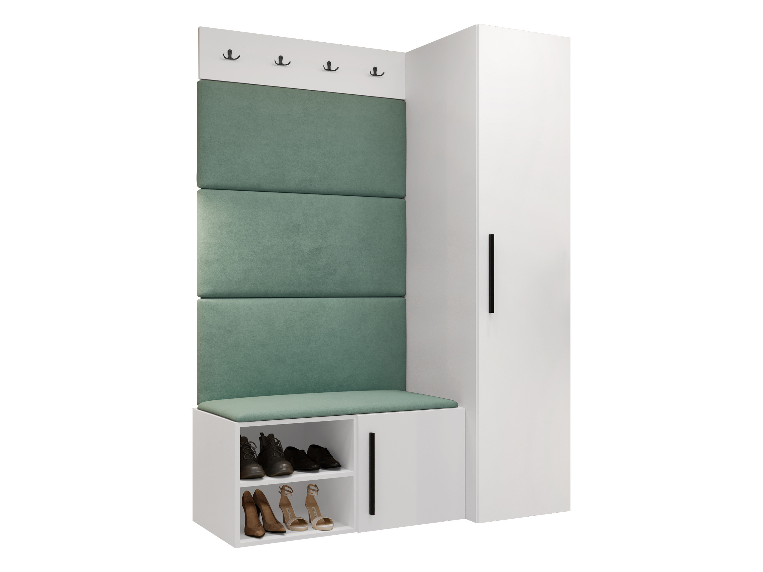 Set za hodnik Hartford 525 (Belo)