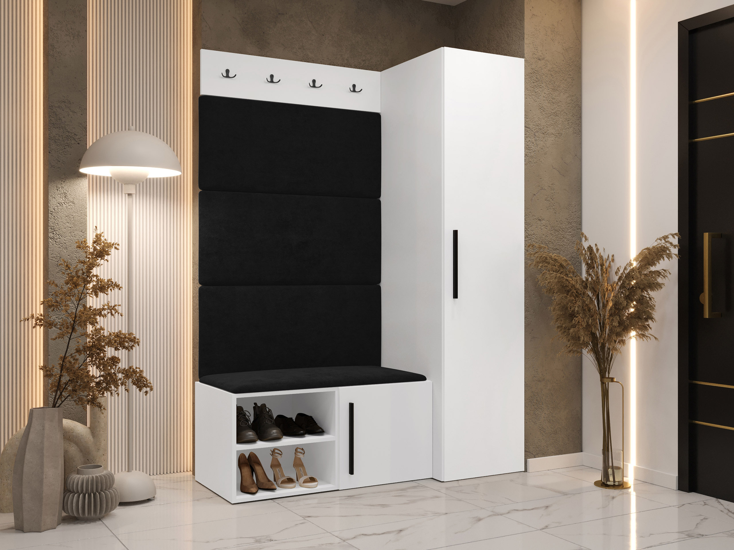 Set za hodnik Hartford 525 (Belo)