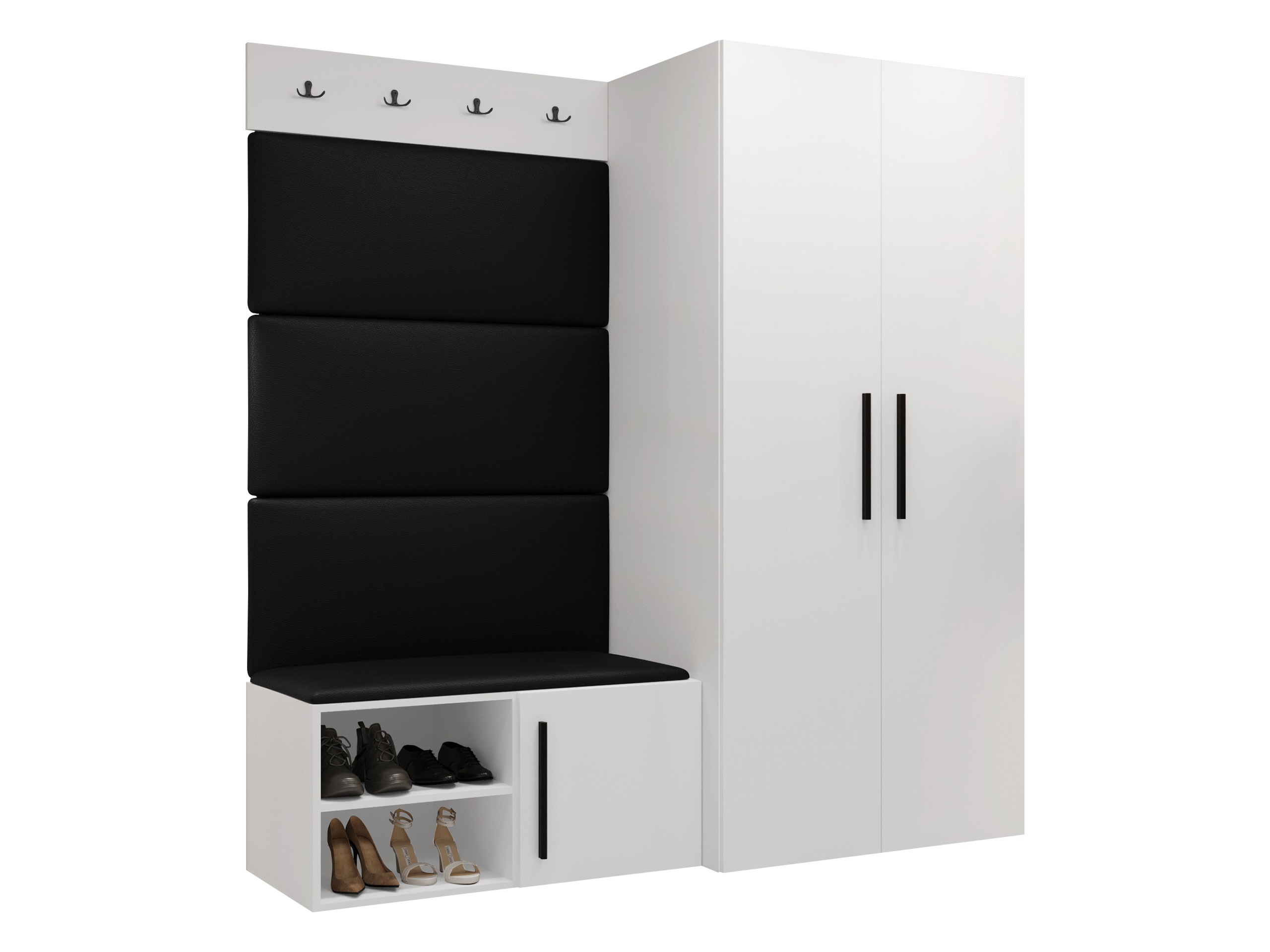 Set za hodnik Hartford 526 (Belo)