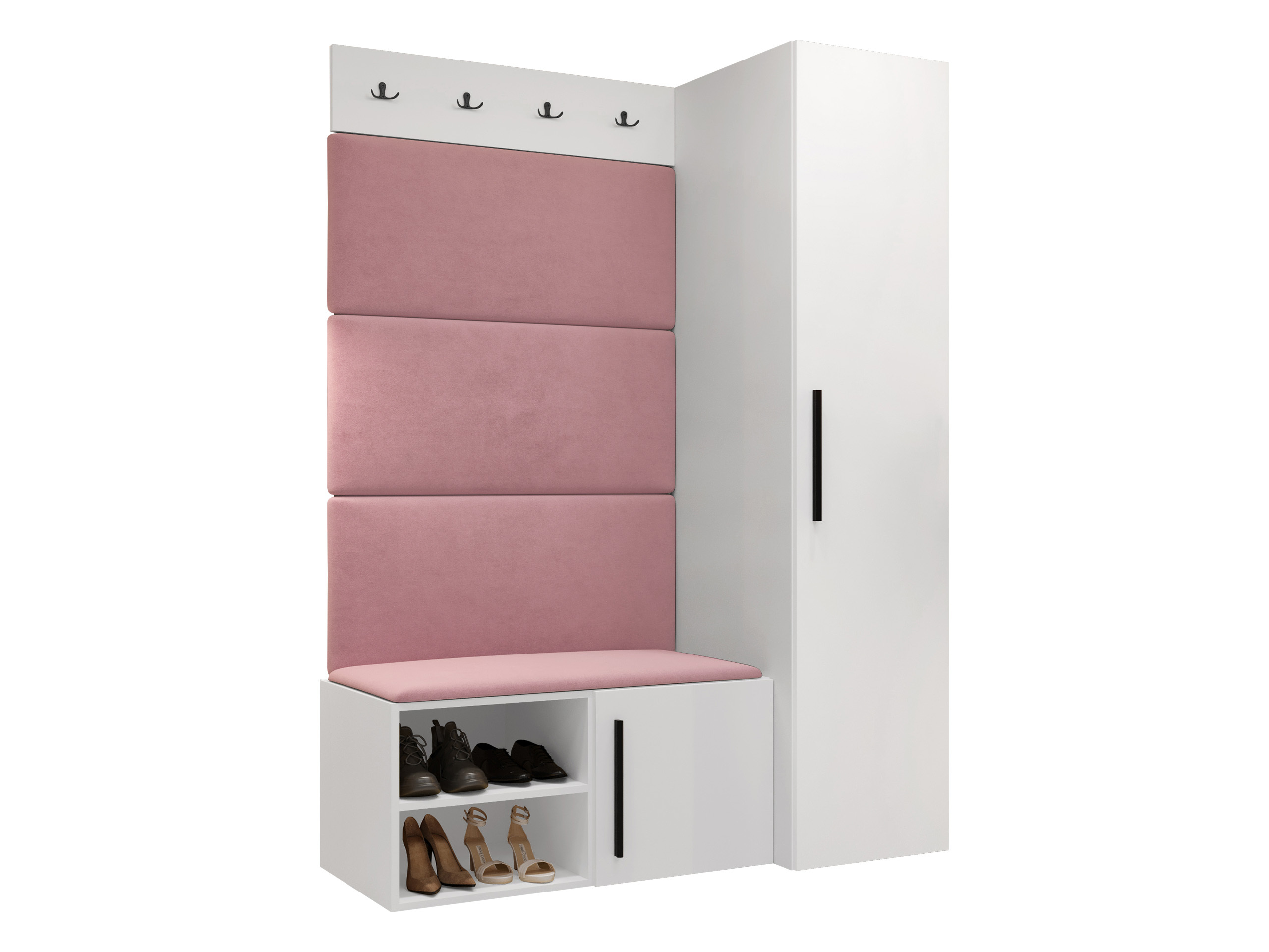 Set za hodnik Nitos II (Belo)