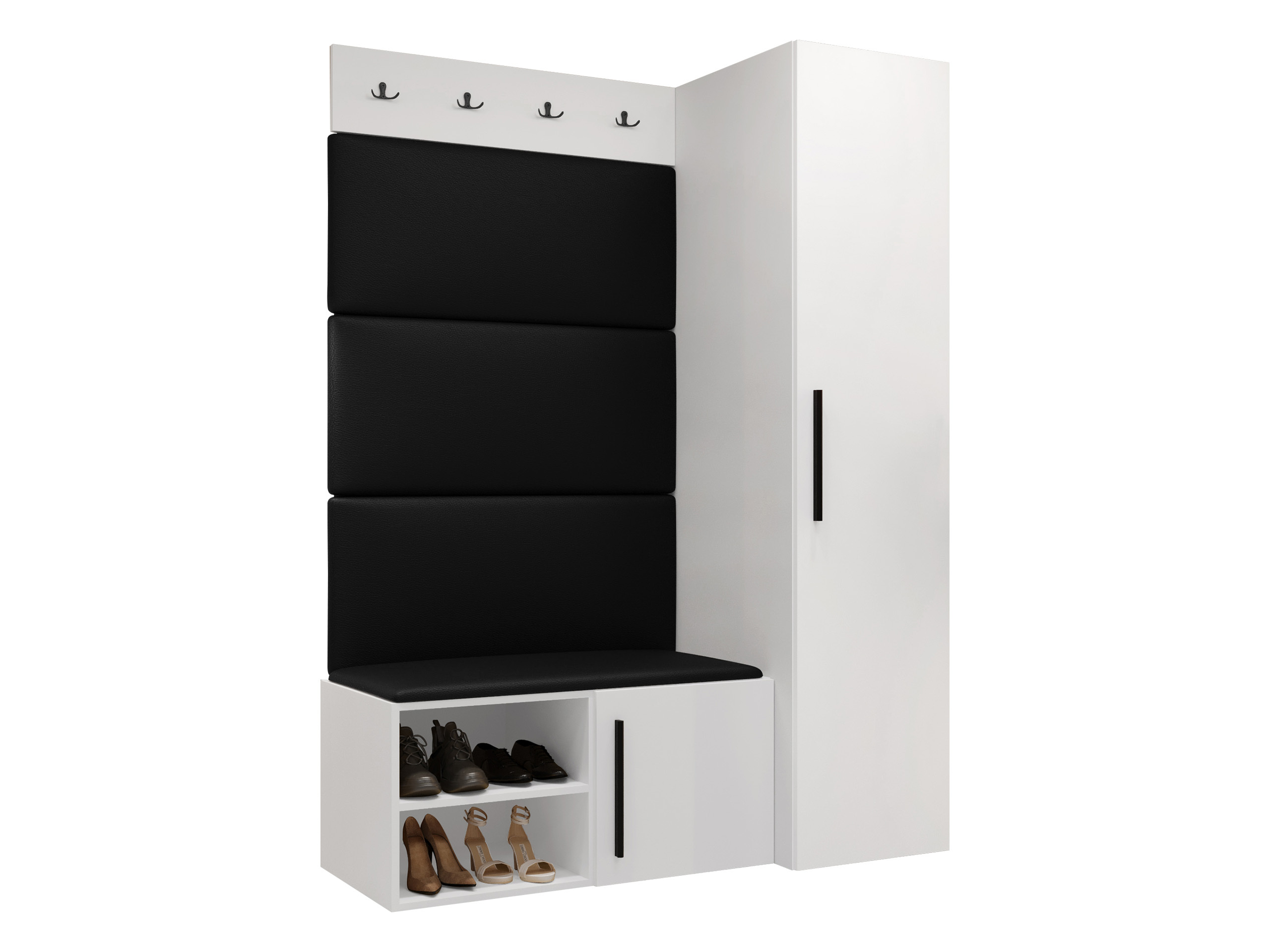 Set za hodnik Nitos II (Belo)