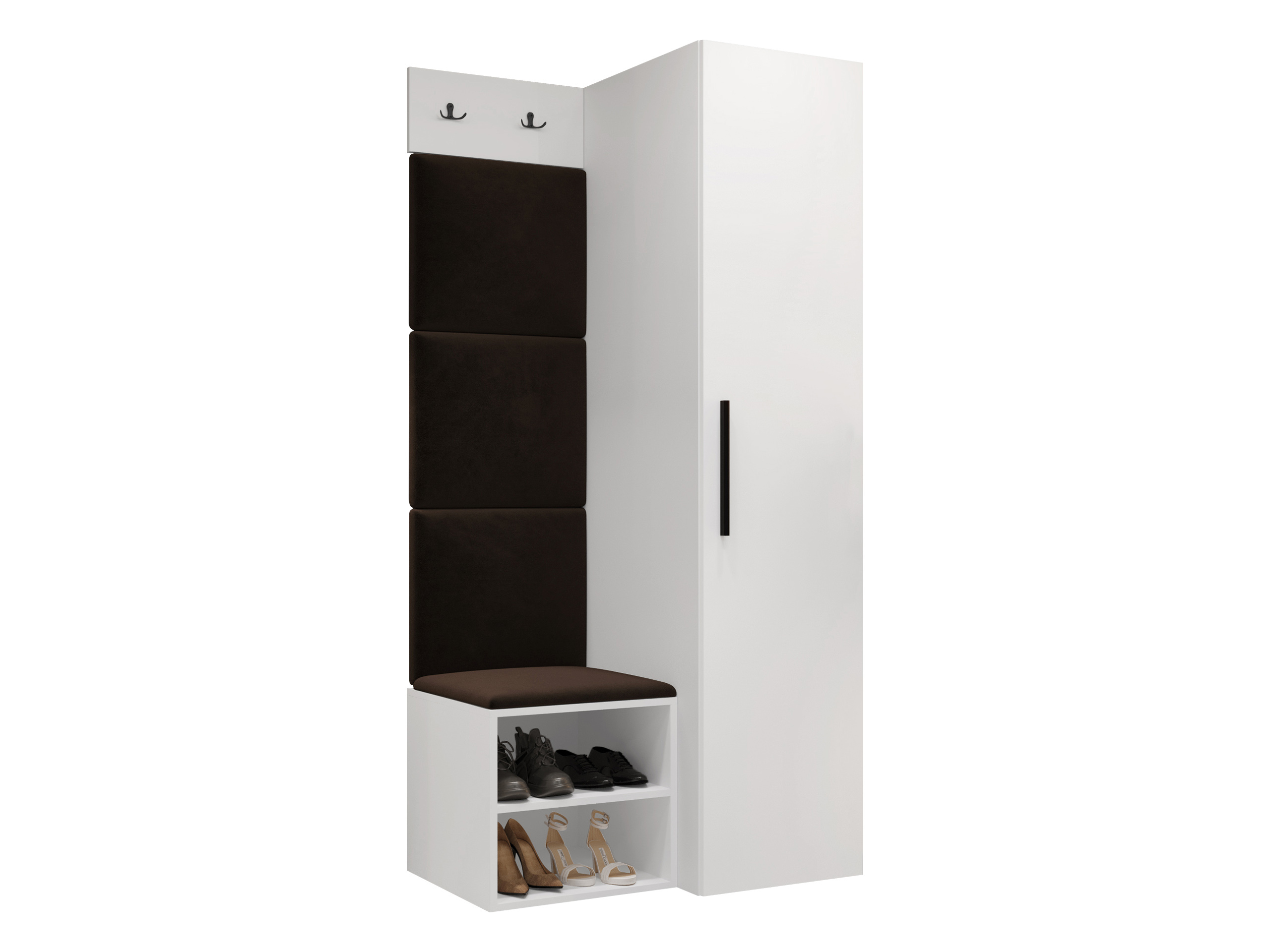 Set za hodnik Nitos III (Belo)