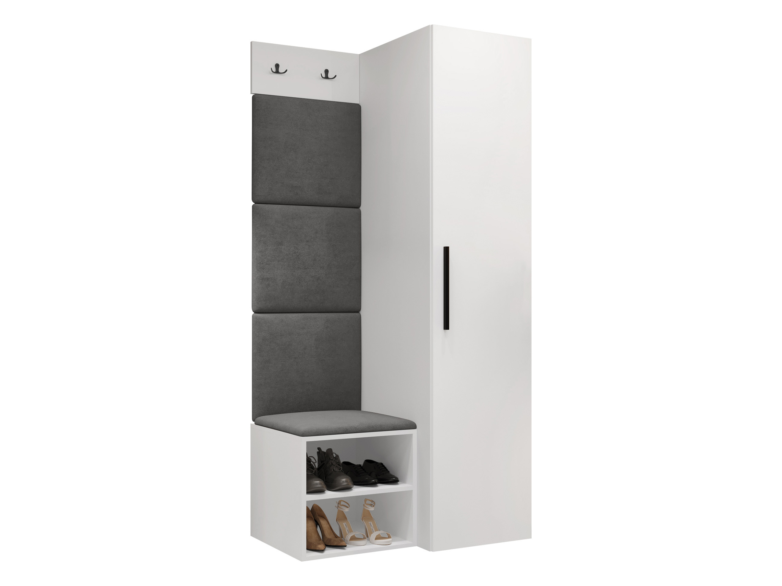 Set za hodnik Nitos III (Belo)