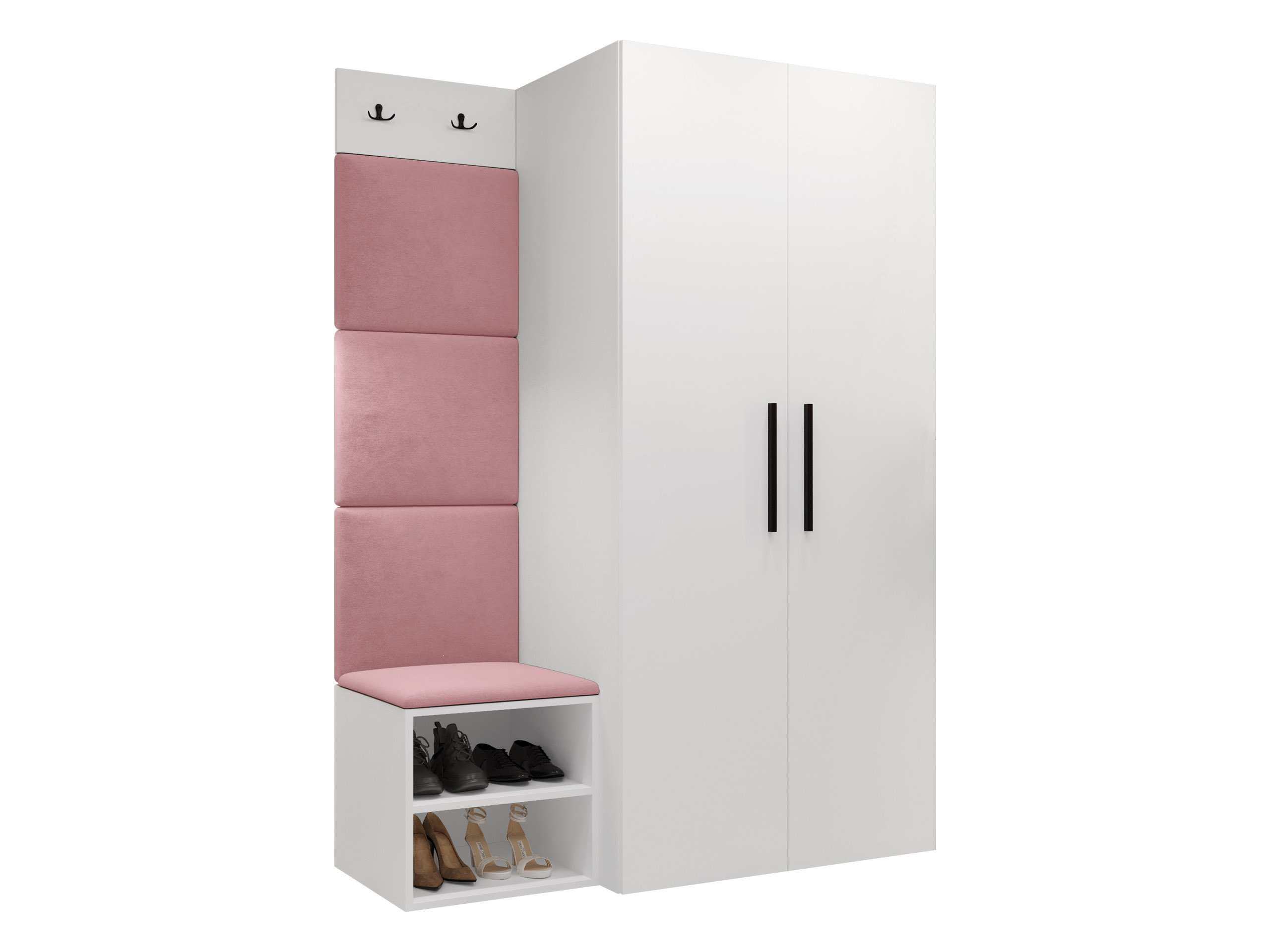 Set za hodnik Hartford 523 (Belo)