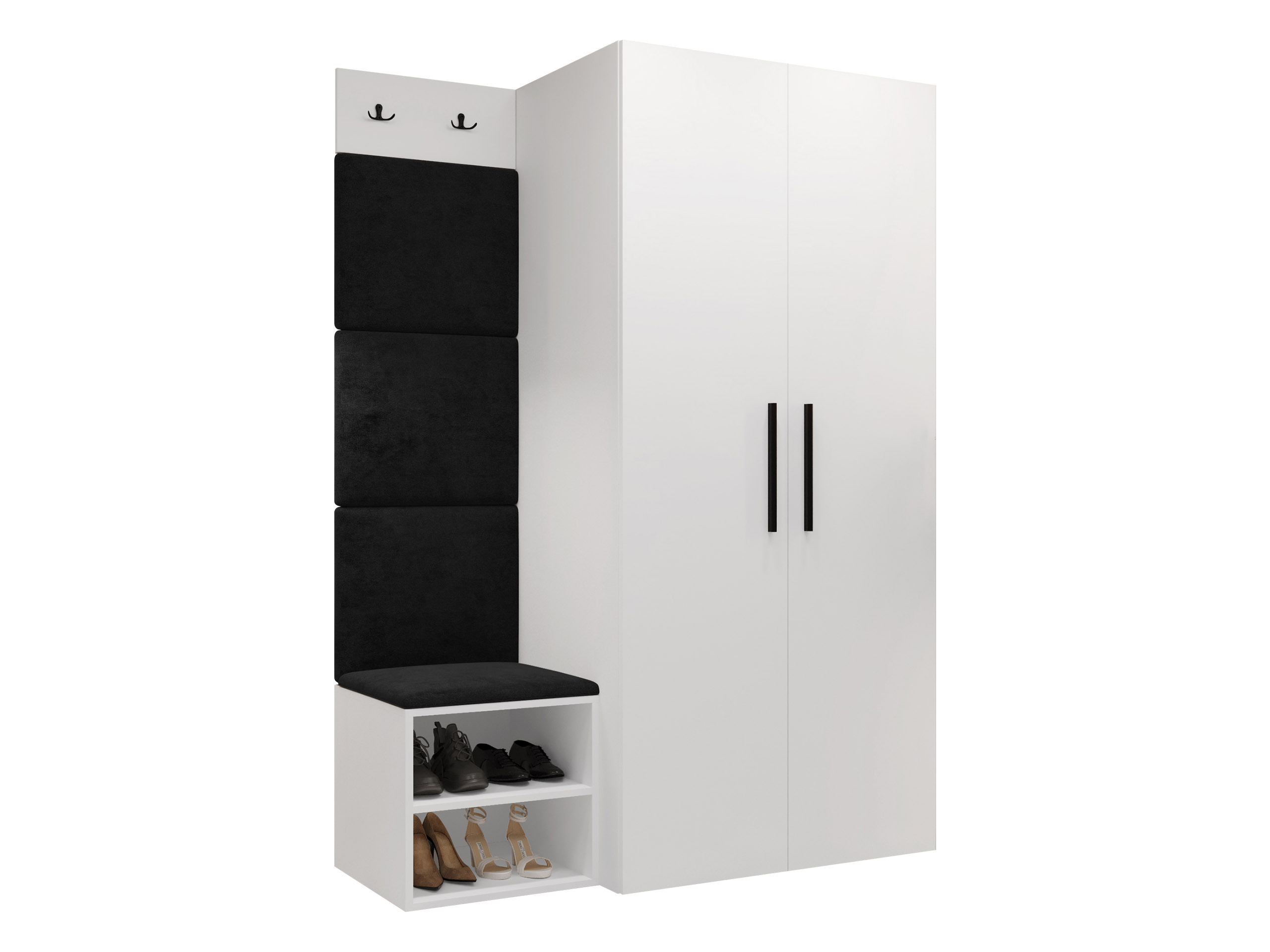 Set za hodnik Hartford 523 (Belo)