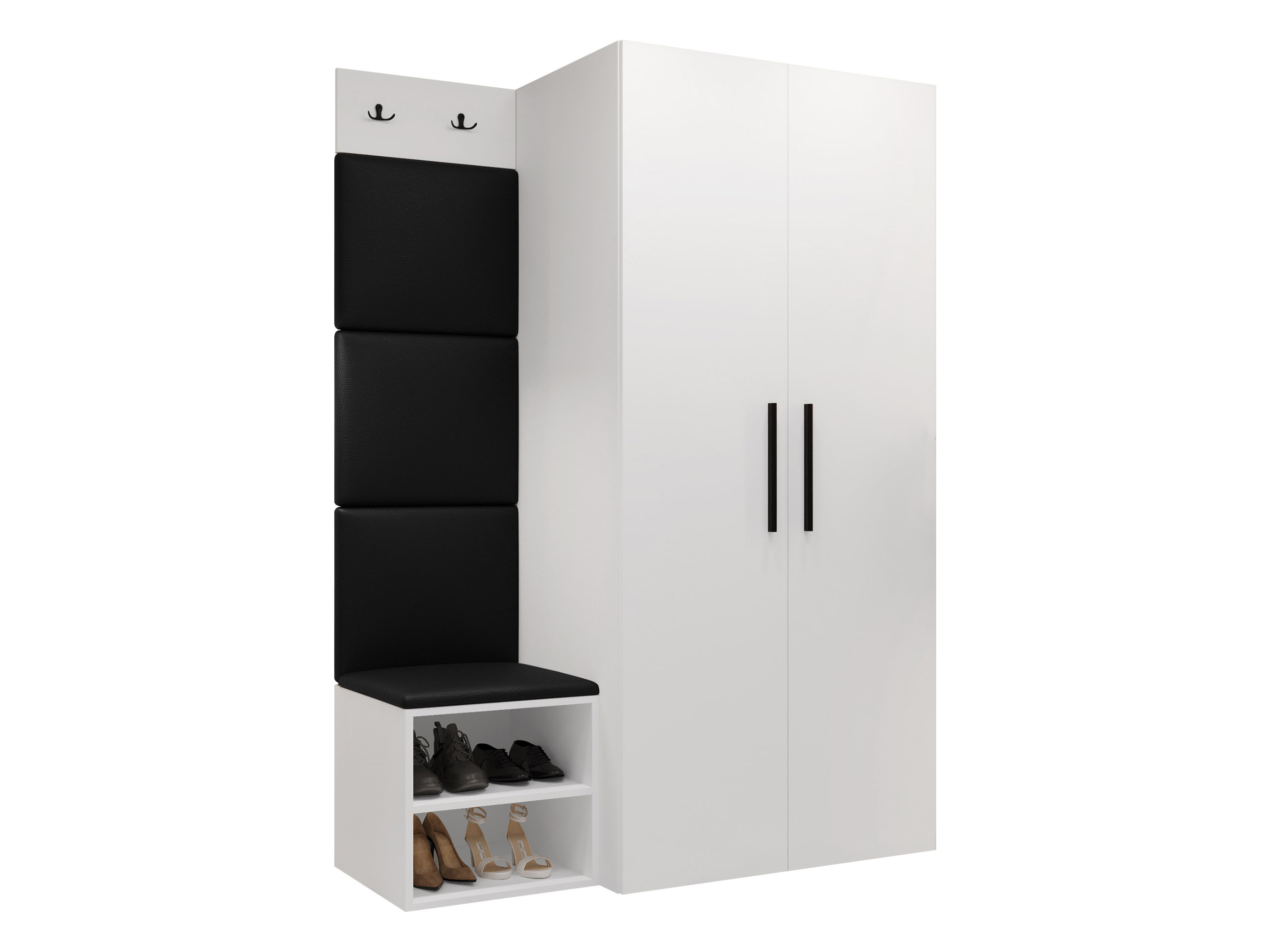 Set za hodnik Hartford 523 (Belo)