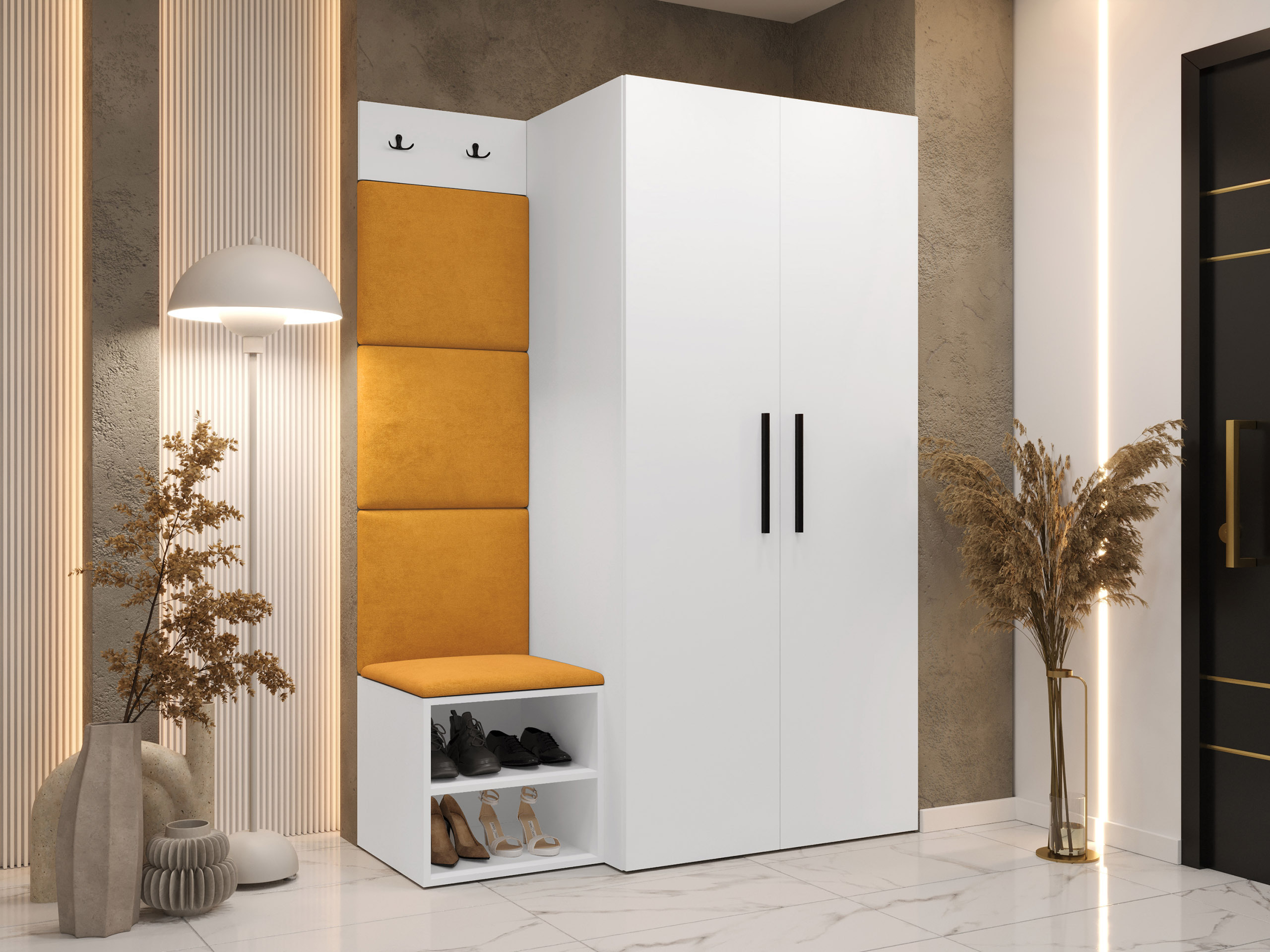 Set za hodnik Nitos IV (Belo)