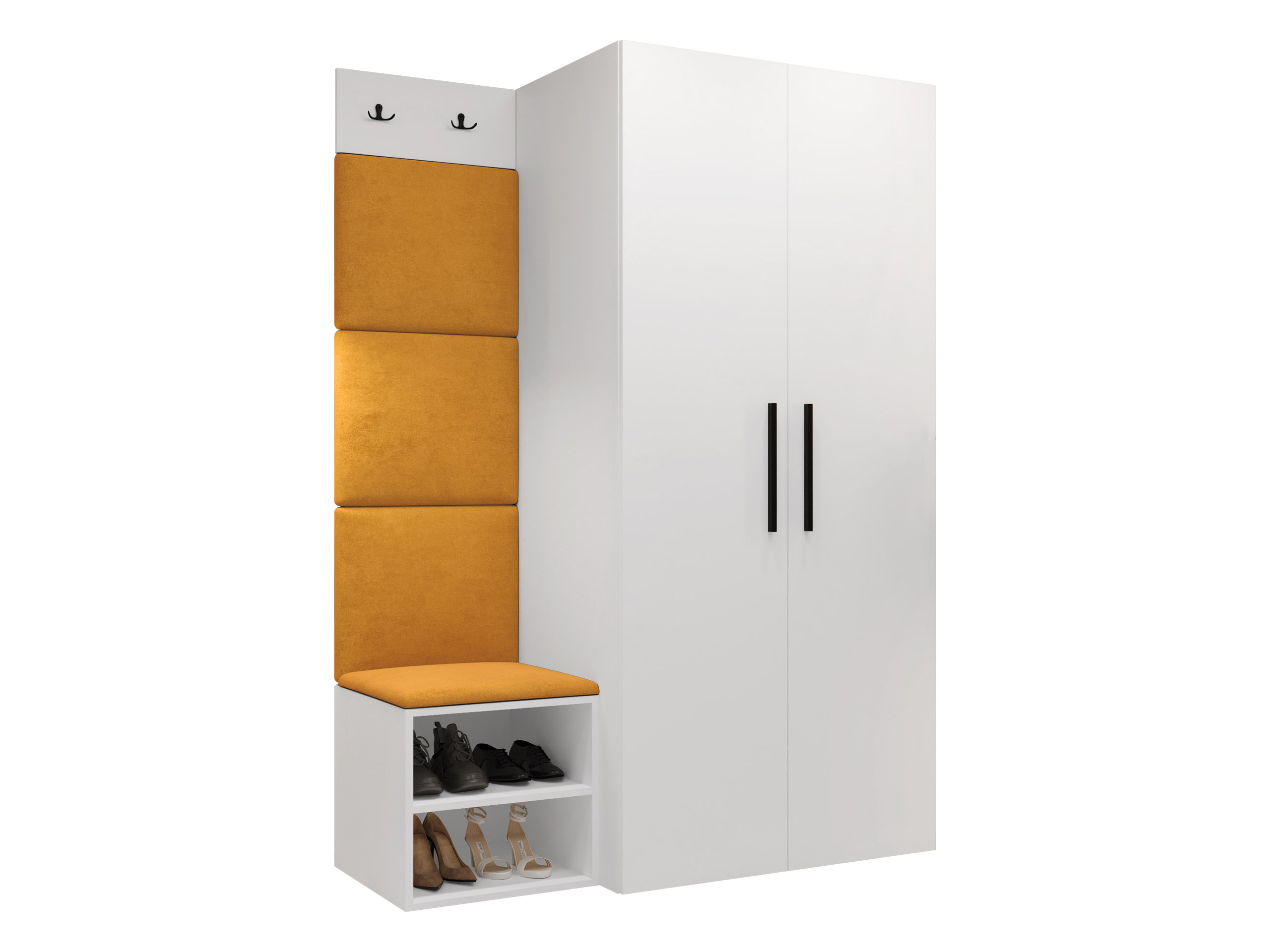 Set za hodnik Nitos IV (Belo)