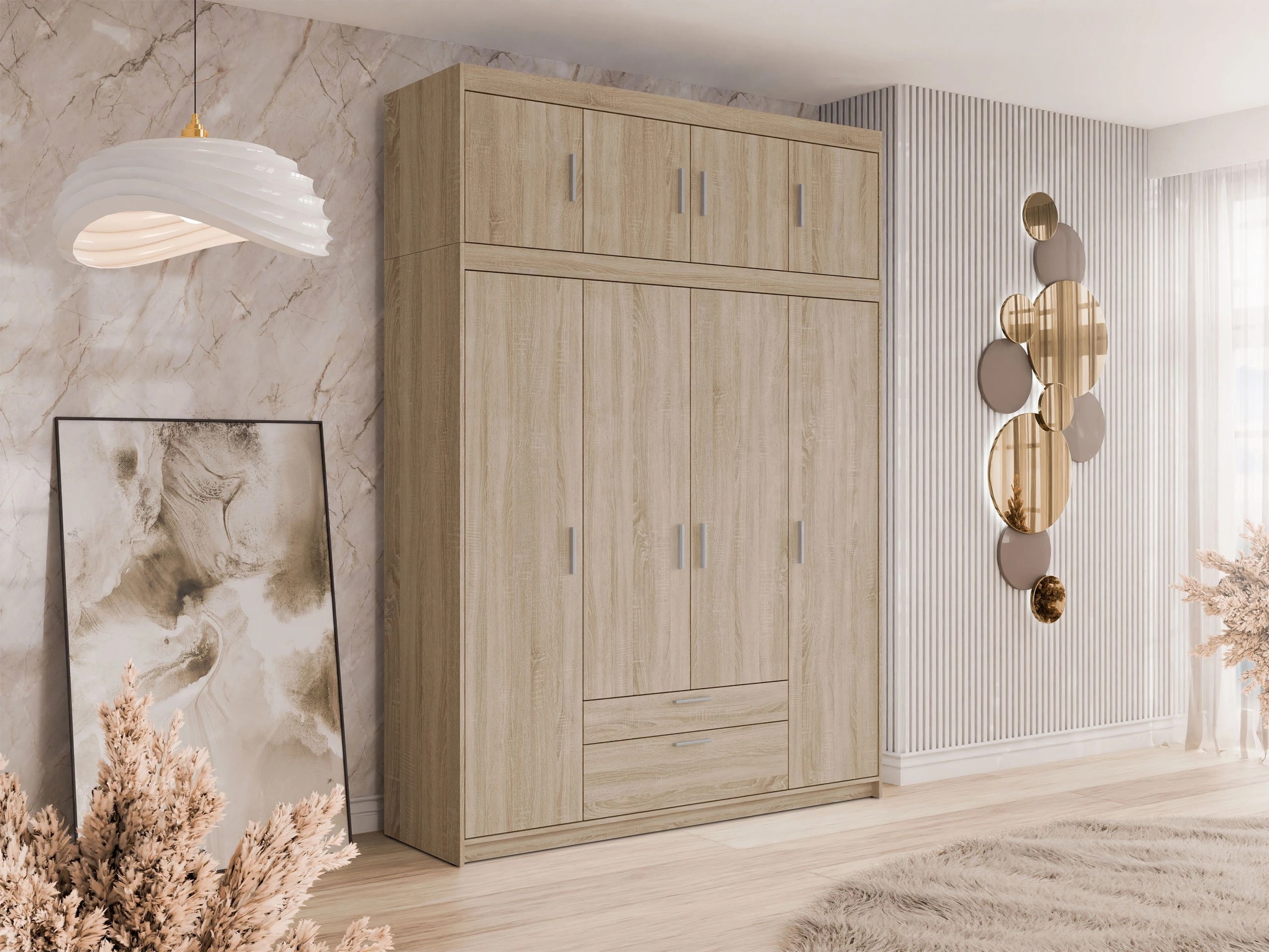 Ormarić Novduni 123 (Sonoma hrast)