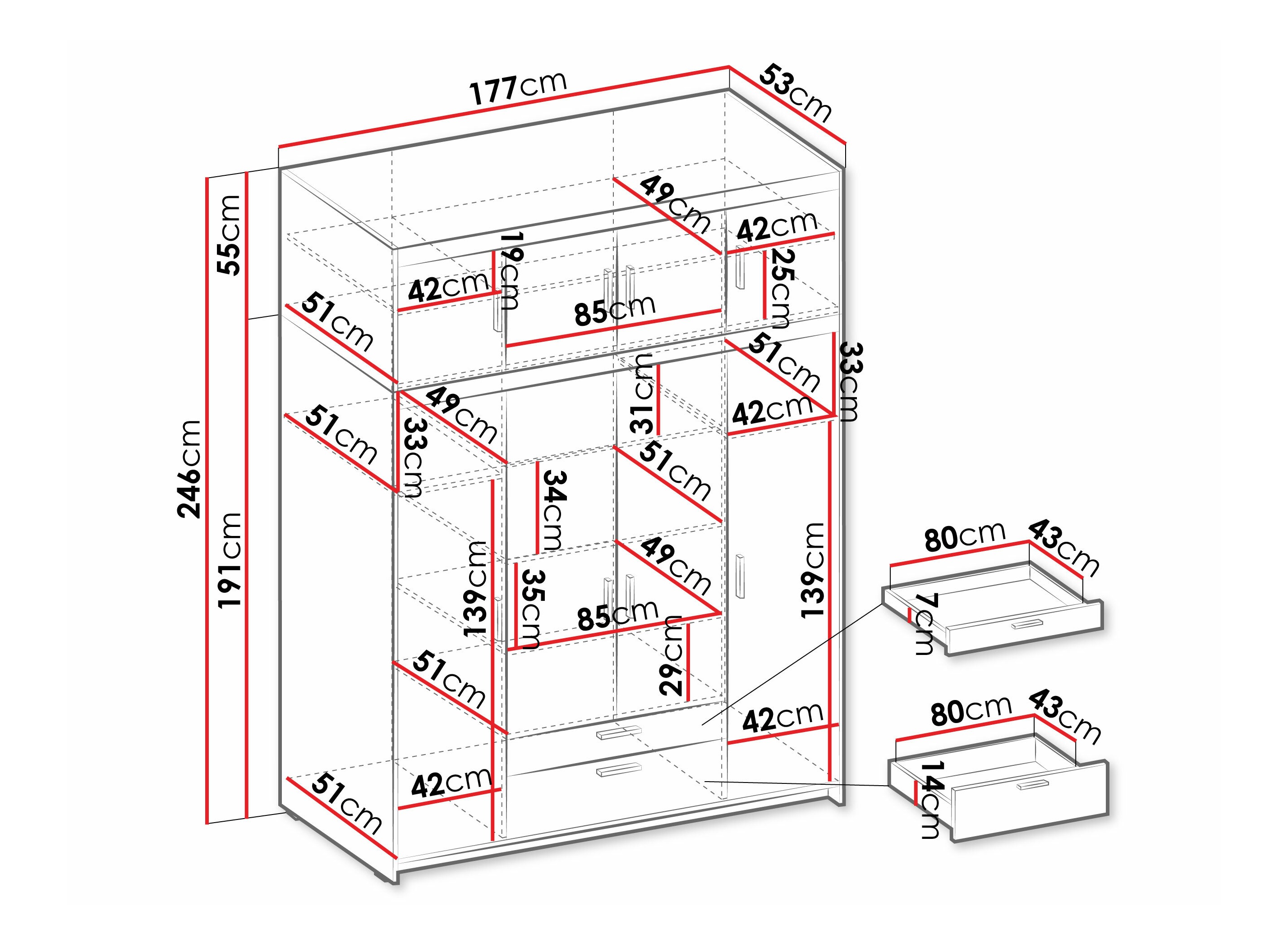 Ormar Novduni 106 (Belo)