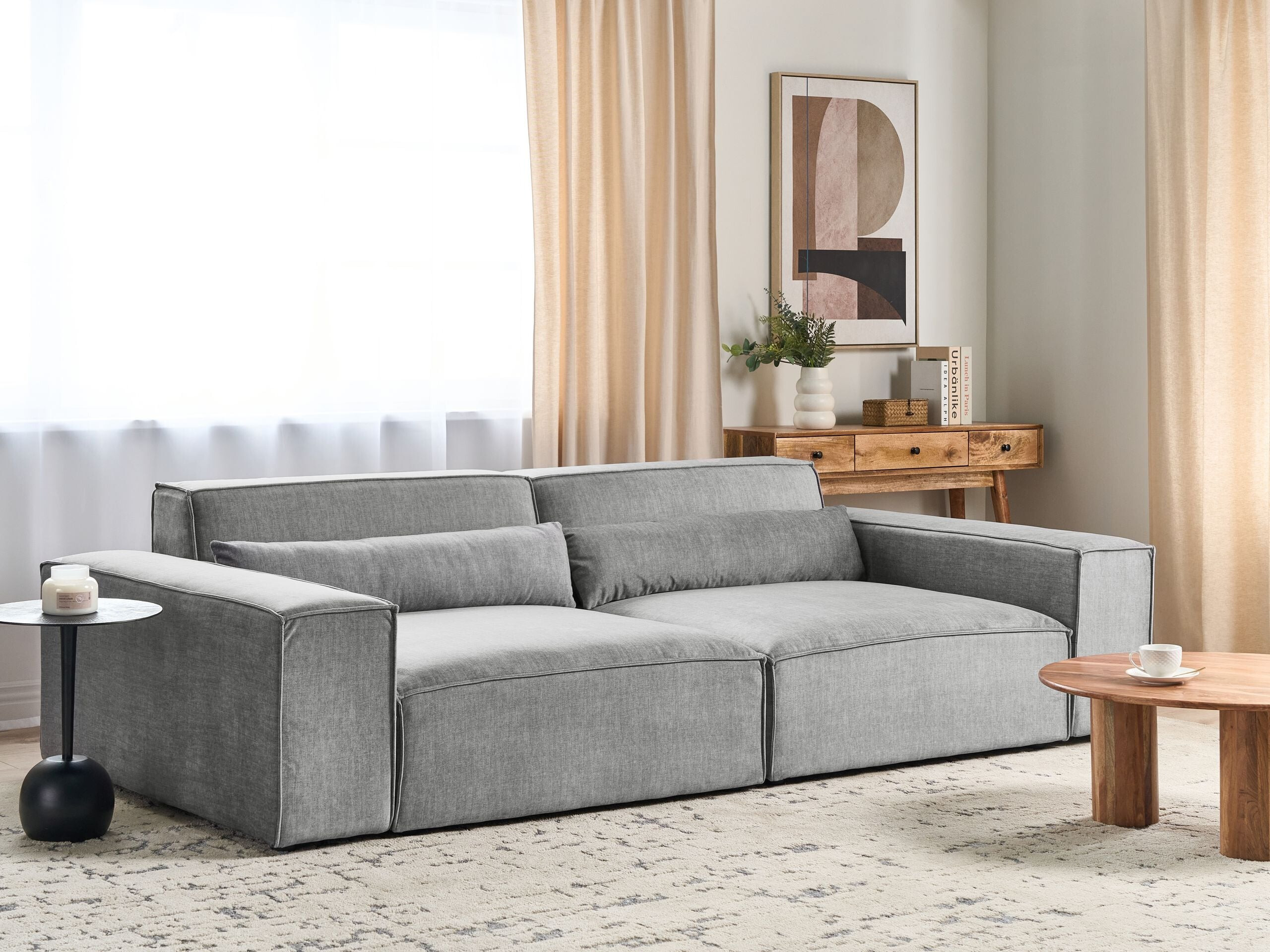 Modularna sofa Tivsora 103 (Sivo)