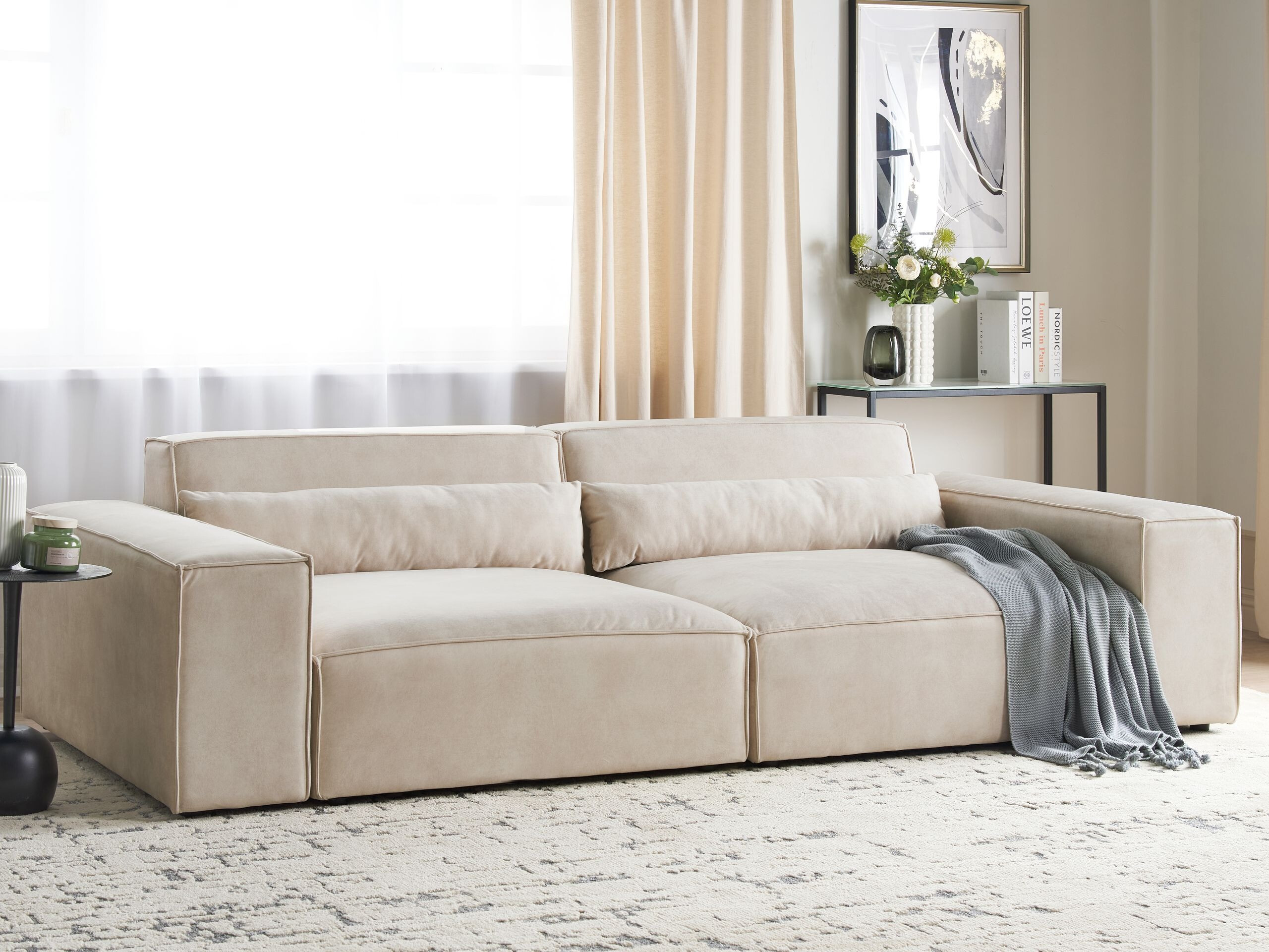 Modularna sofa Tivsora 103 (Svetlo bež)
