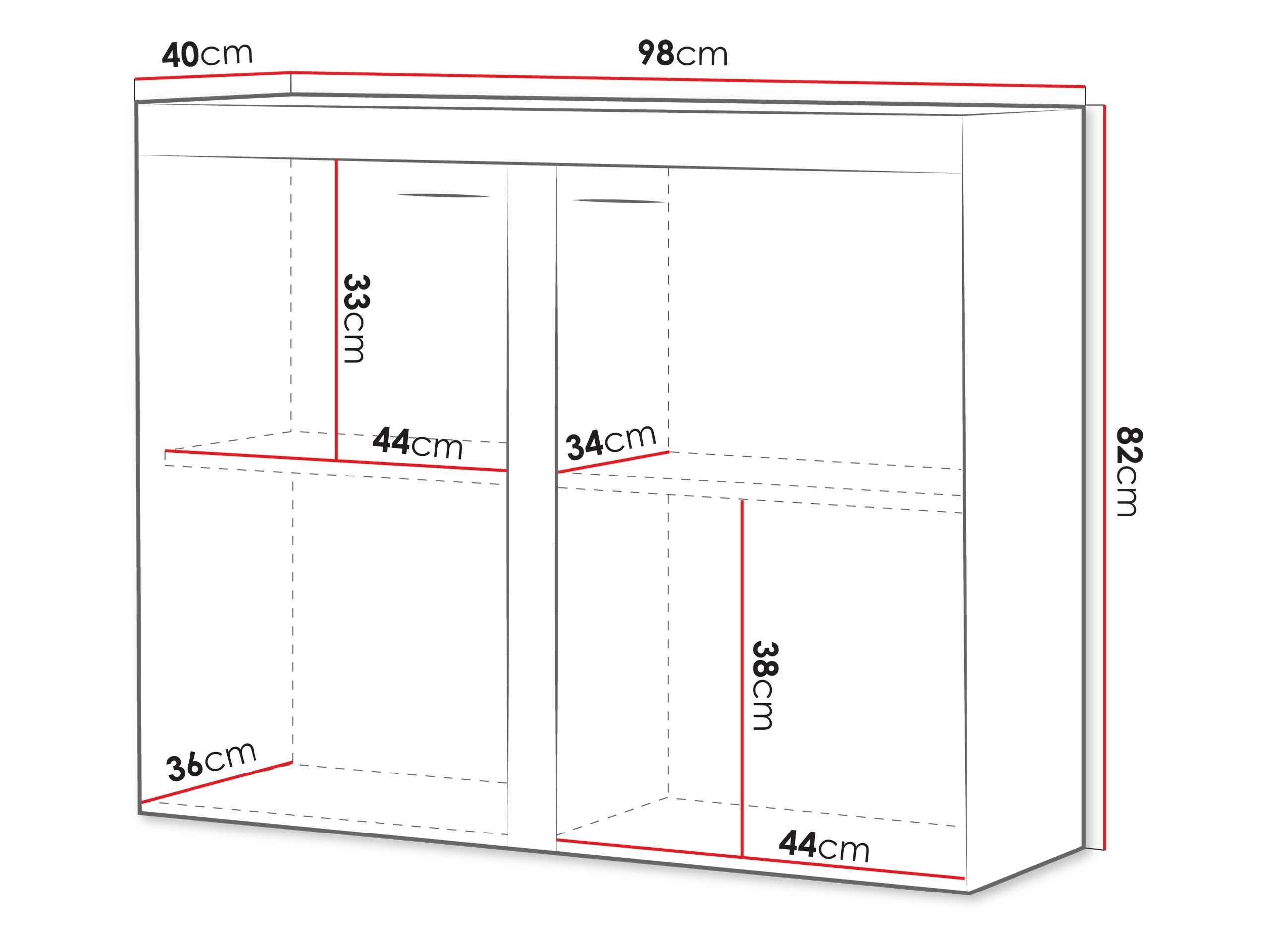 Ormarić Tucson 120 (Sonoma hrast)