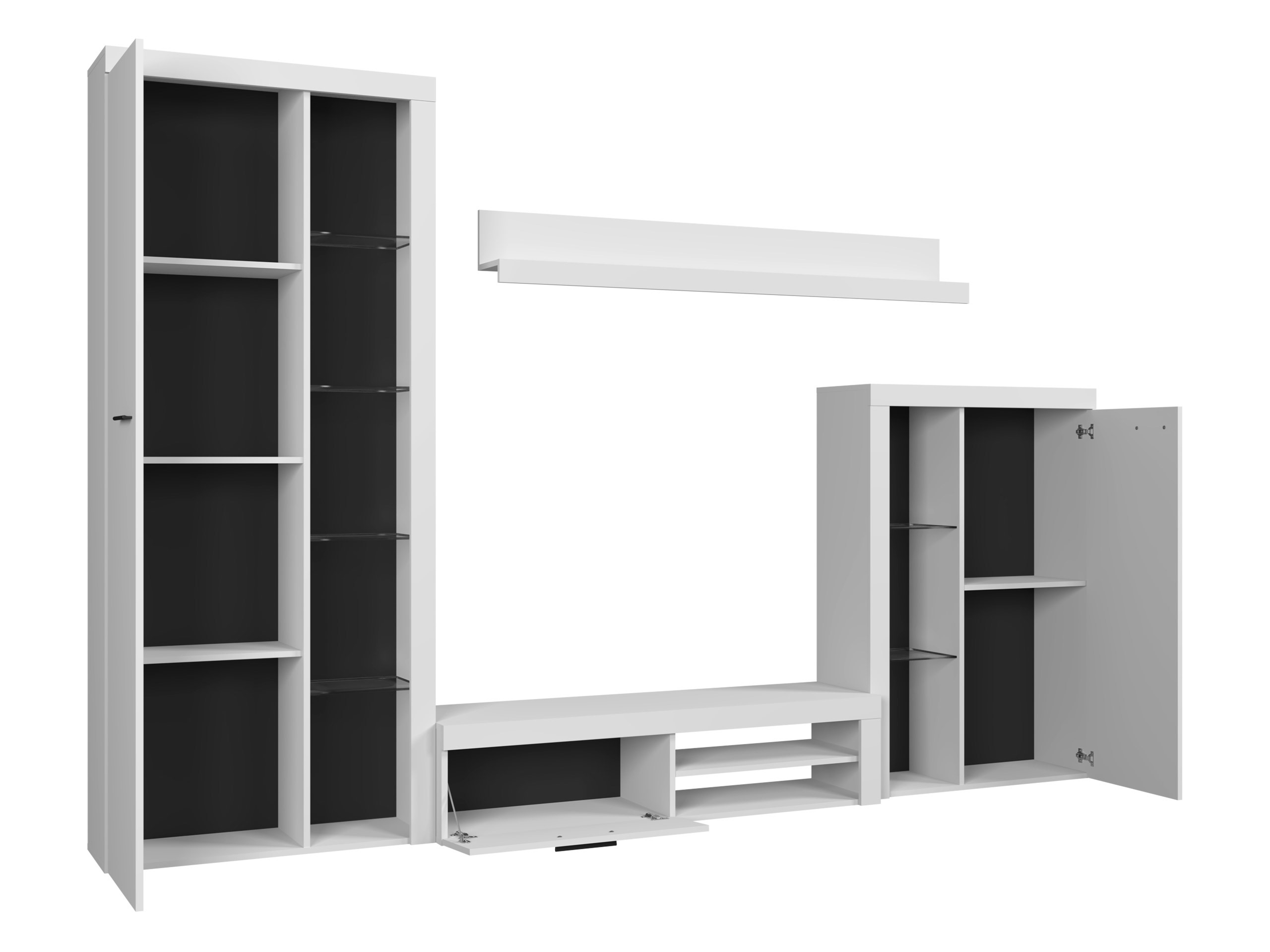 Set za dnevnu sobu Tucson 106 (Belo)