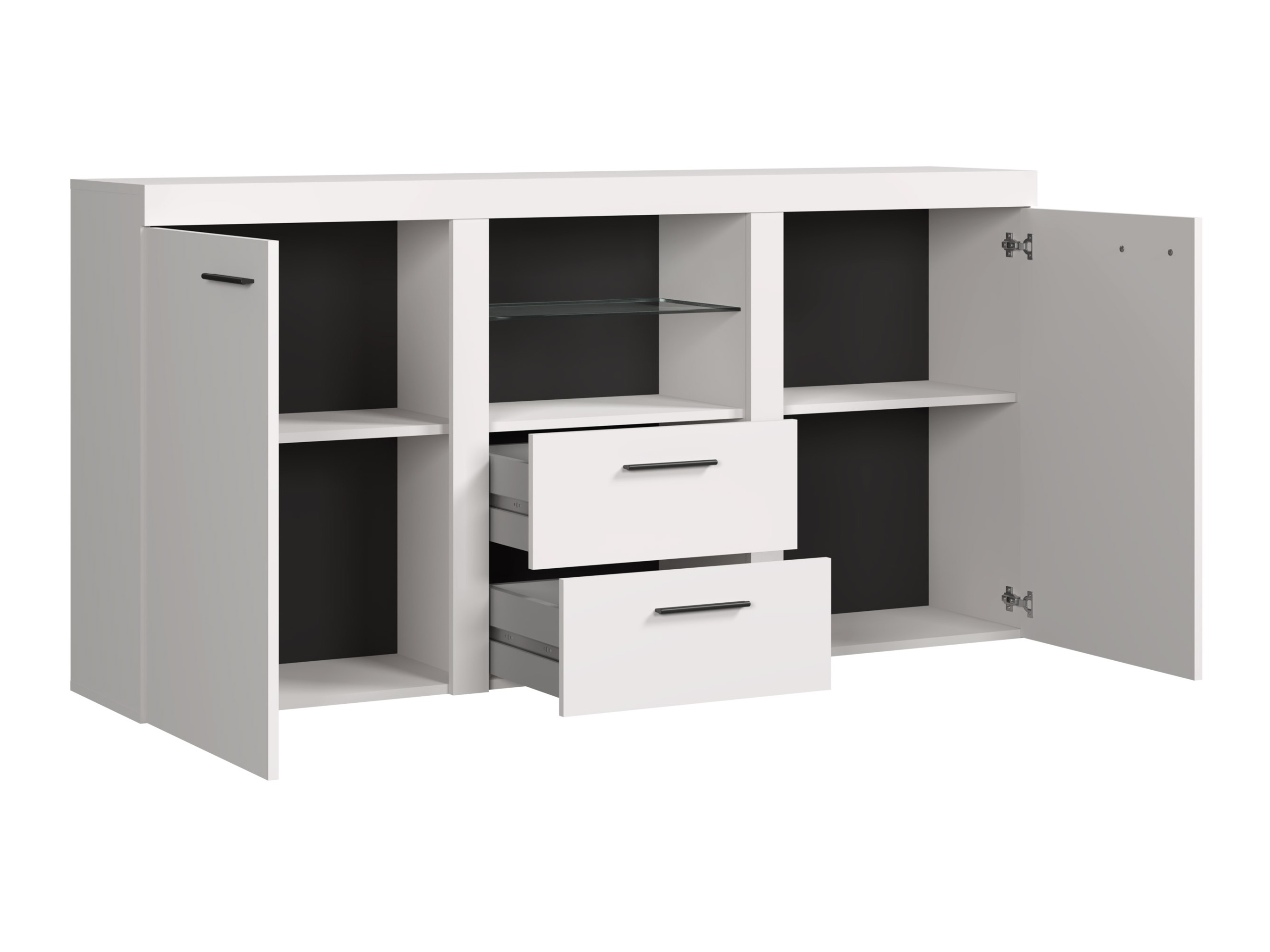 Set za dnevnu sobu Univio I (Belo)