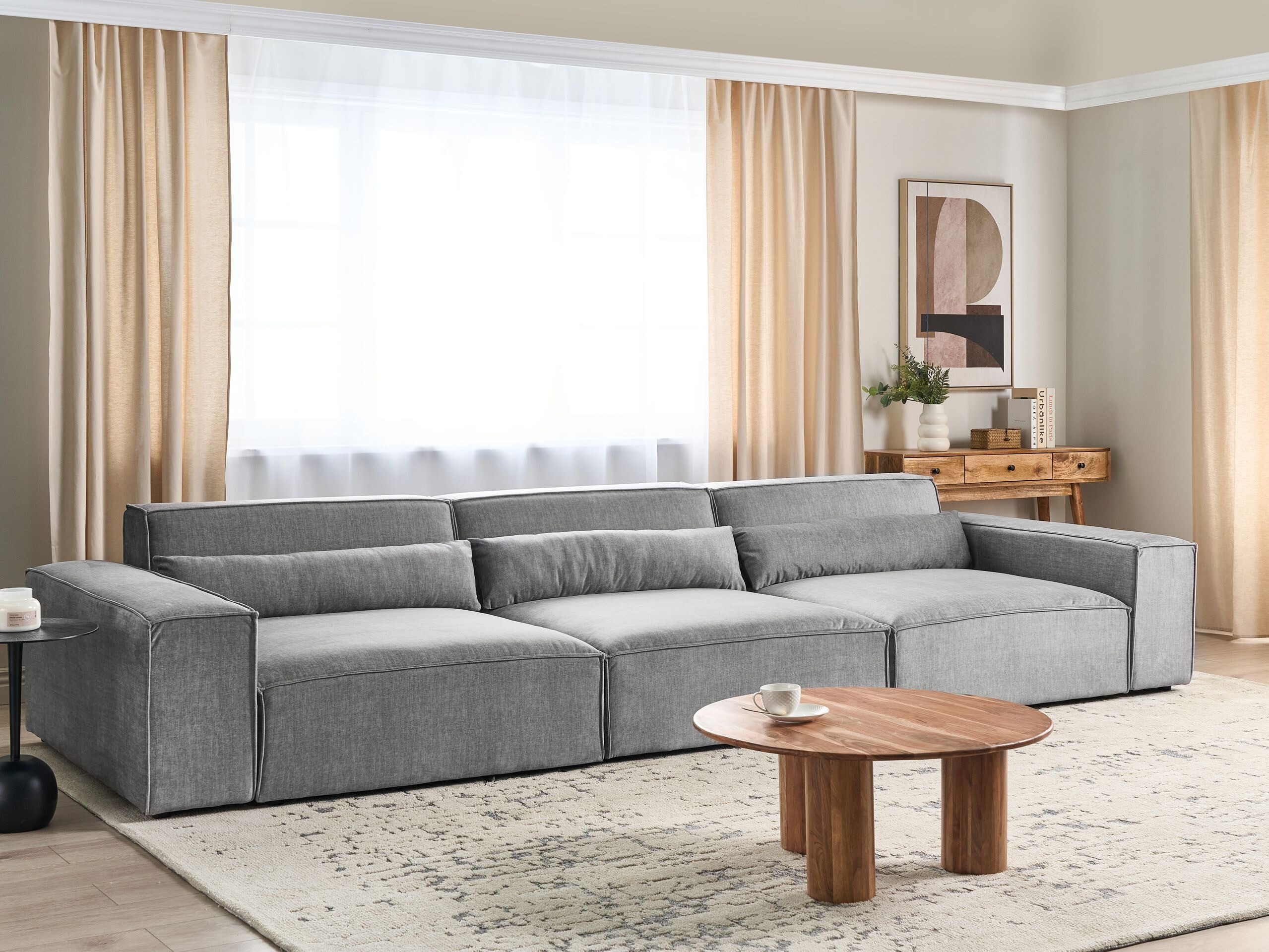 Modularna sofa Tivsora 106 (Sivo)