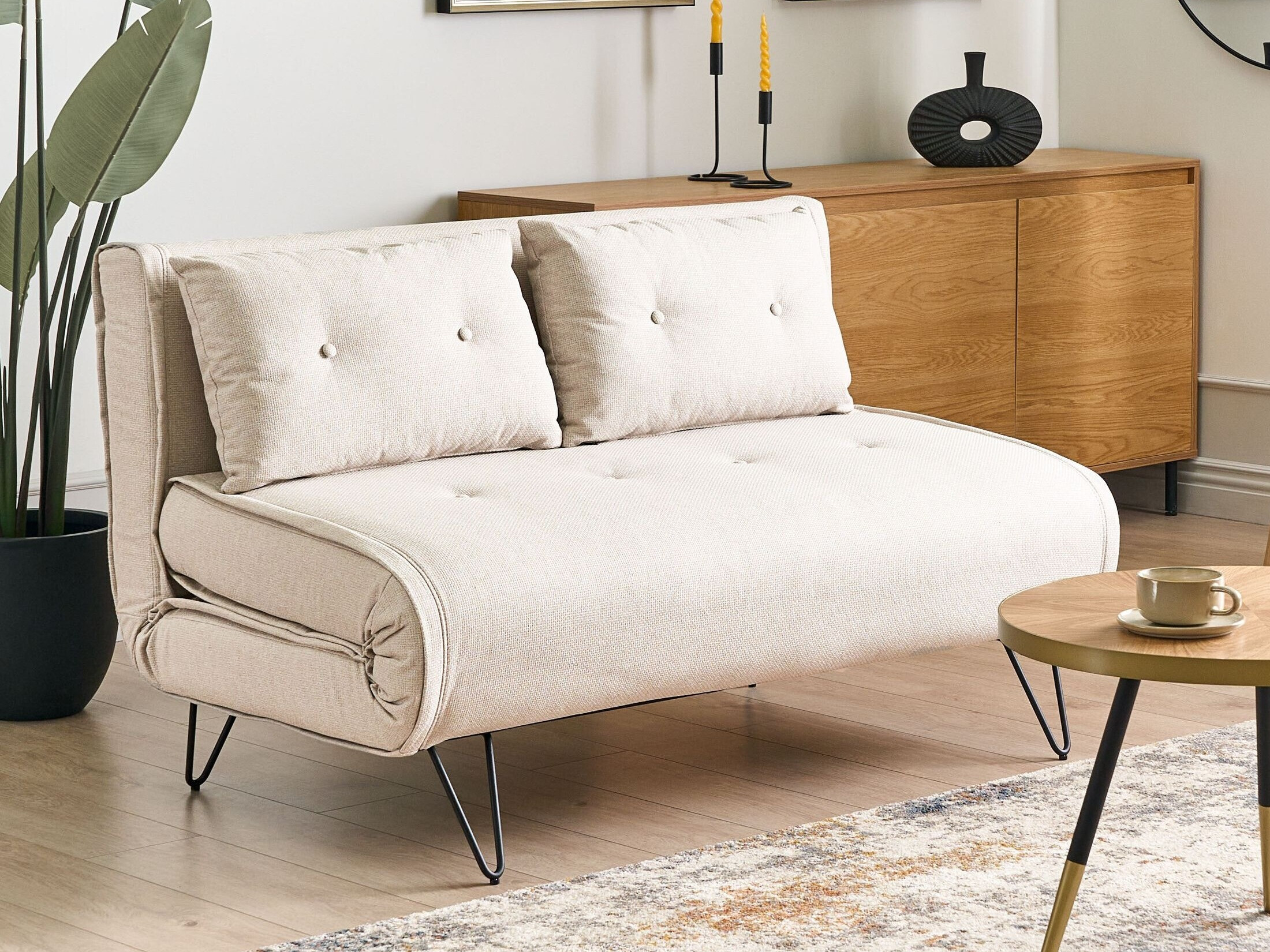 Sofa na razvlačenje Berwyn 3158 (Svetlo bež)
