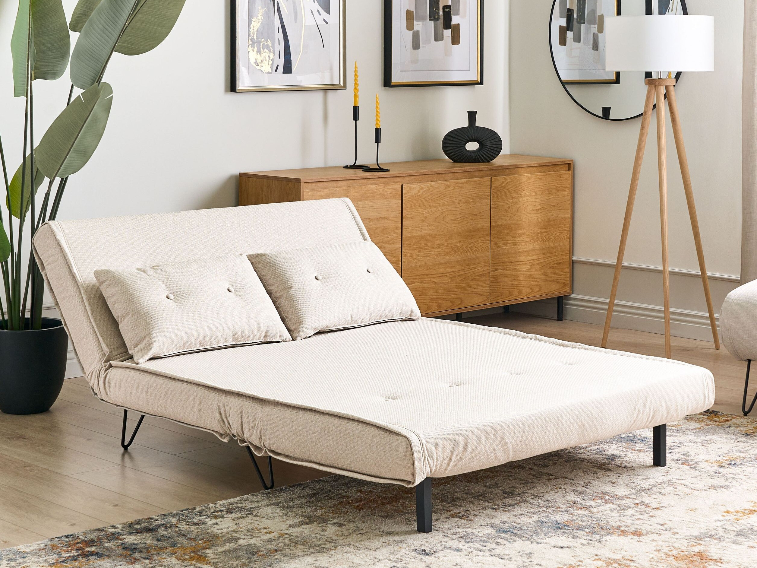 Sofa na razvlačenje Berwyn 3158 (Svetlo bež)