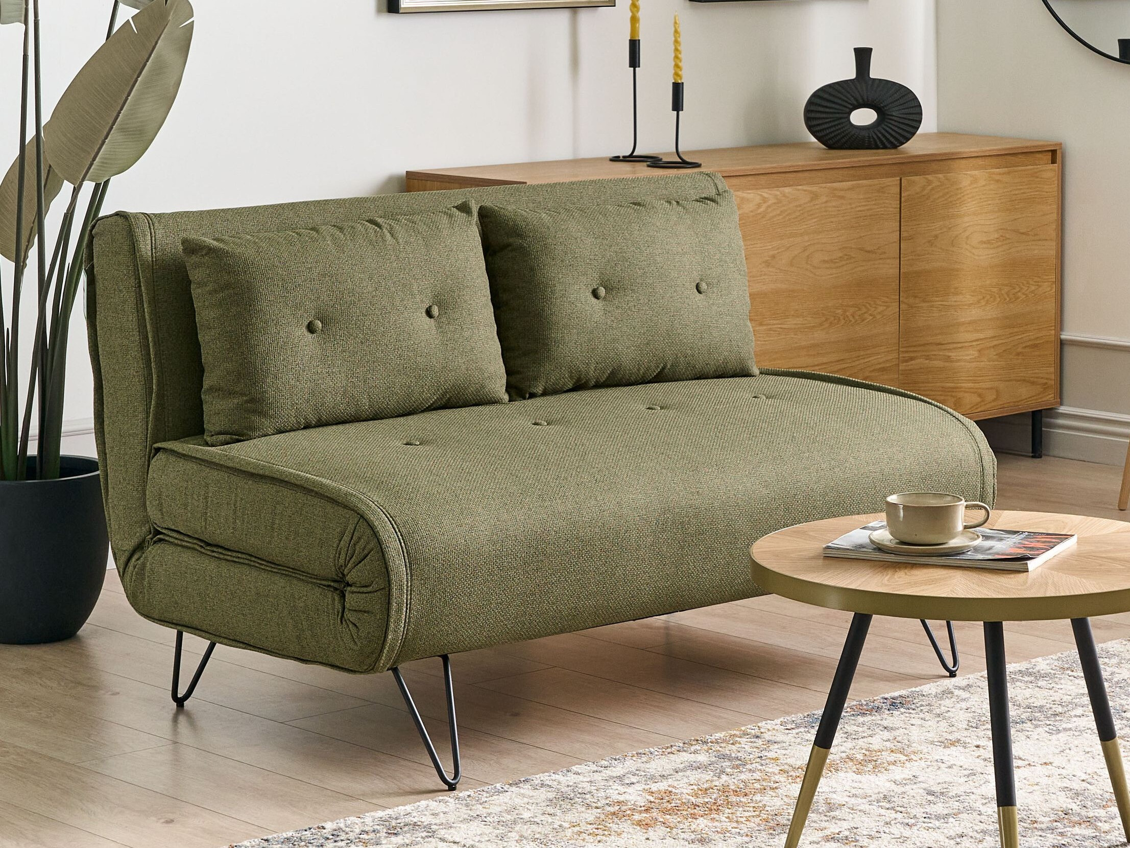 Sofa na razvlačenje Berwyn 3158 (Zelena)