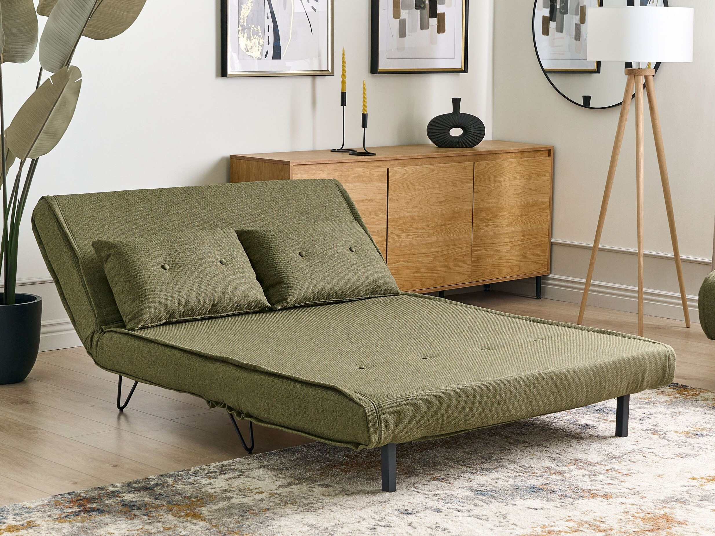Sofa na razvlačenje Berwyn 3158 (Zelena)
