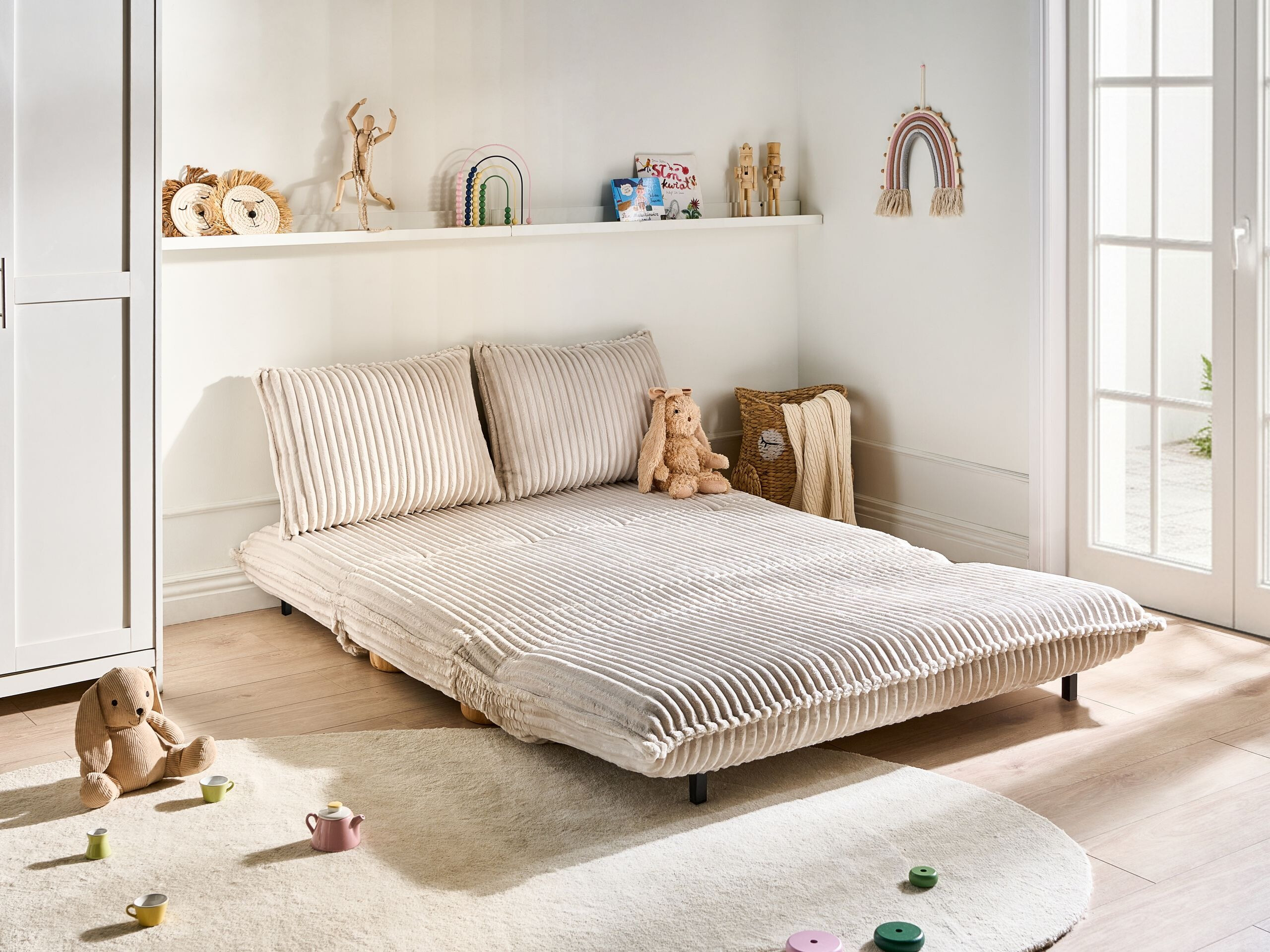 Sofa na razvlačenje Berwyn 3167 (Belo)