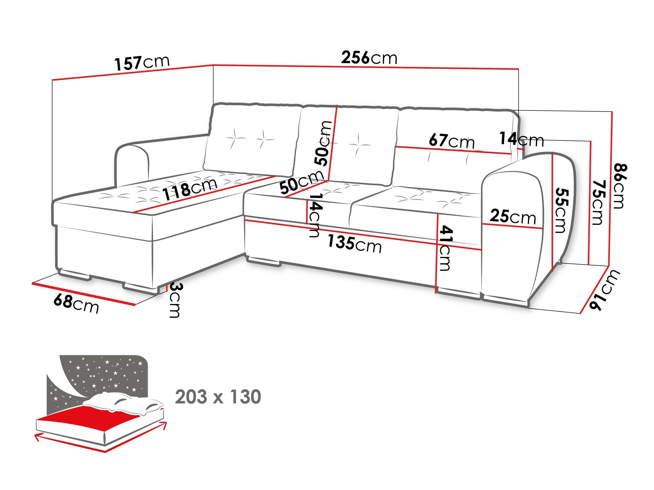 Ugaona garnitura Muncie 109 (Manila 07)