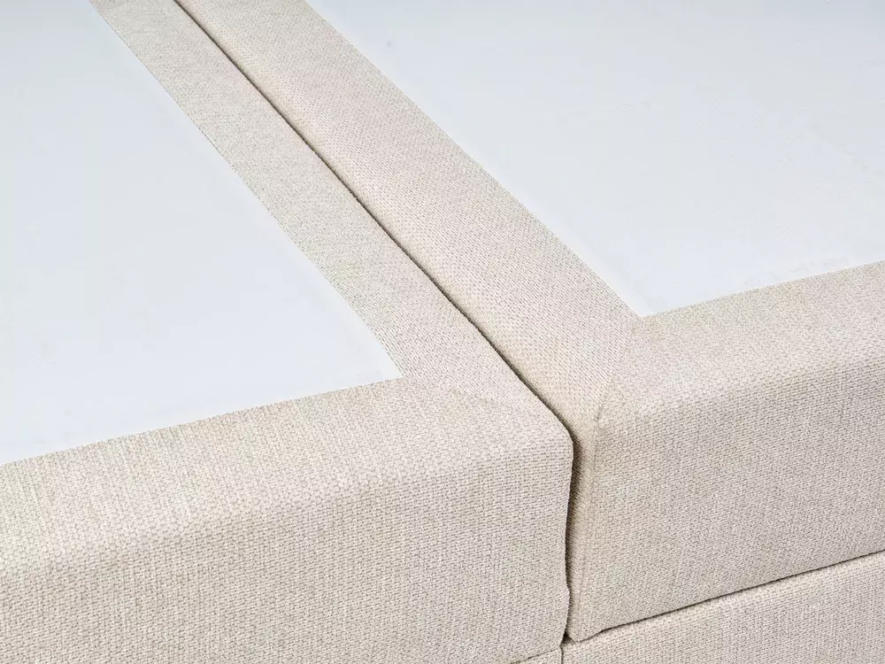 Boxspring krevet Berwyn 3174 (Svetlo bež)