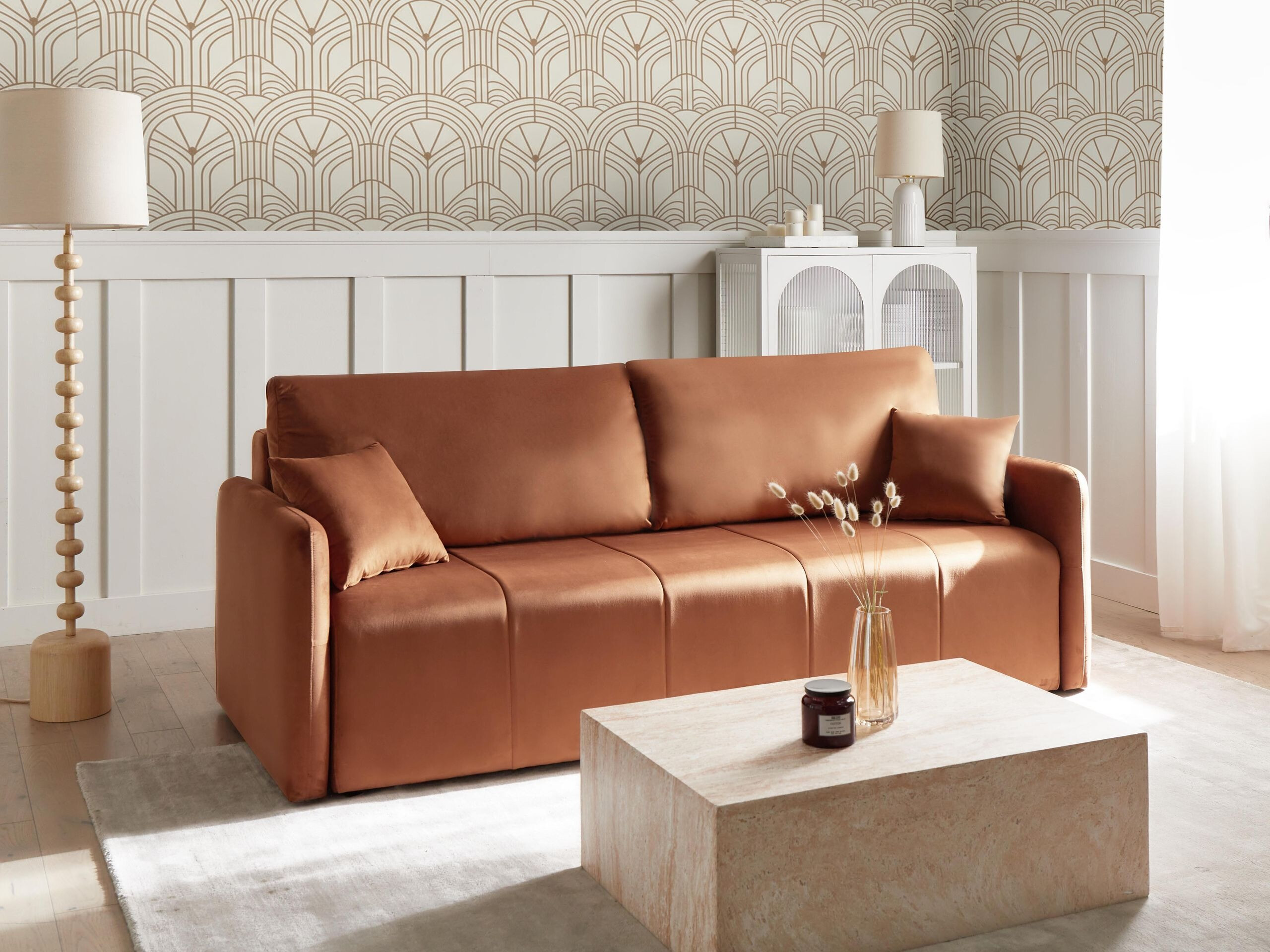 Sofa na razvlačenje Berwyn 3171 (Smeđa)