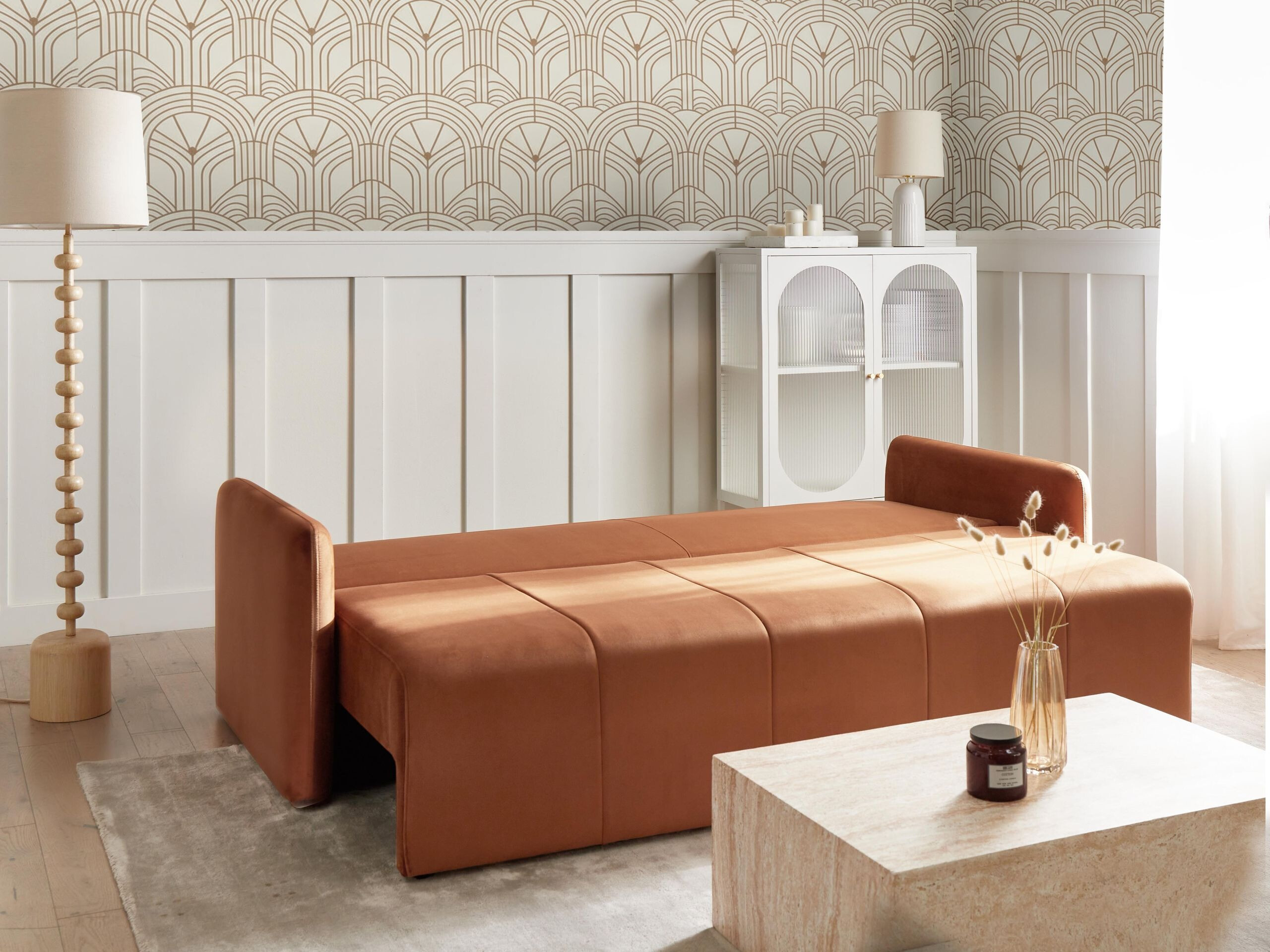 Sofa na razvlačenje Berwyn 3171 (Smeđa)