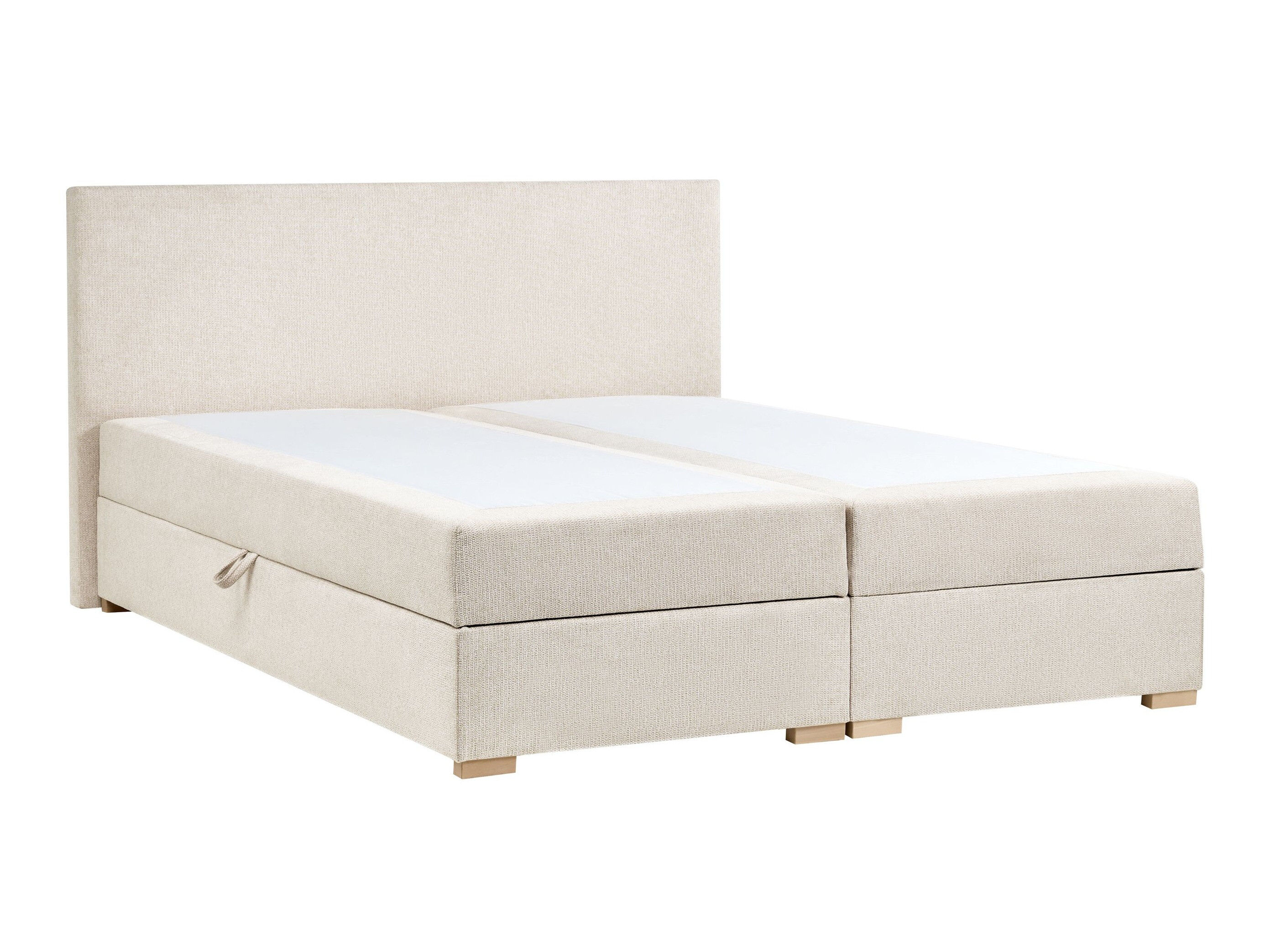 Boxspring krevet Berwyn 3174 (Svetlo bež)