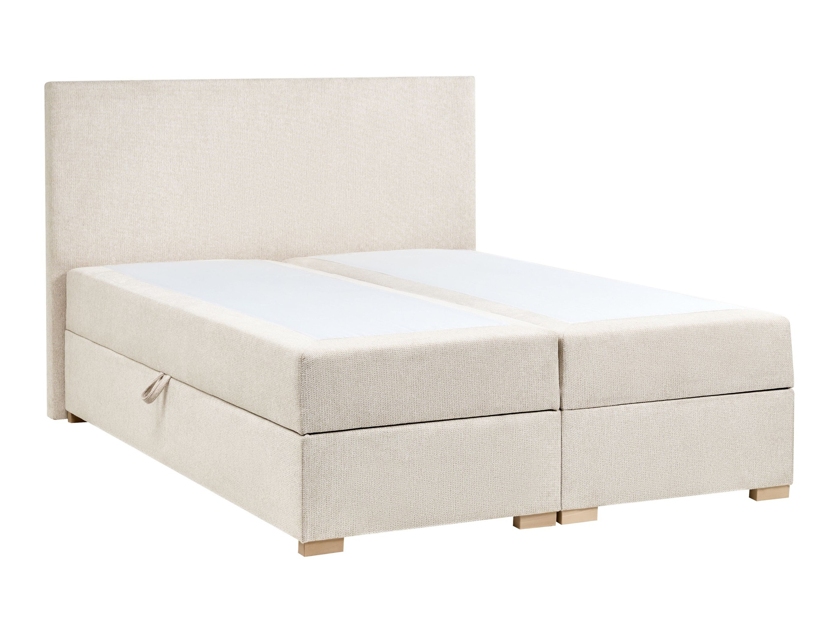 Boxspring krevet Berwyn 3174 (Svetlo bež)