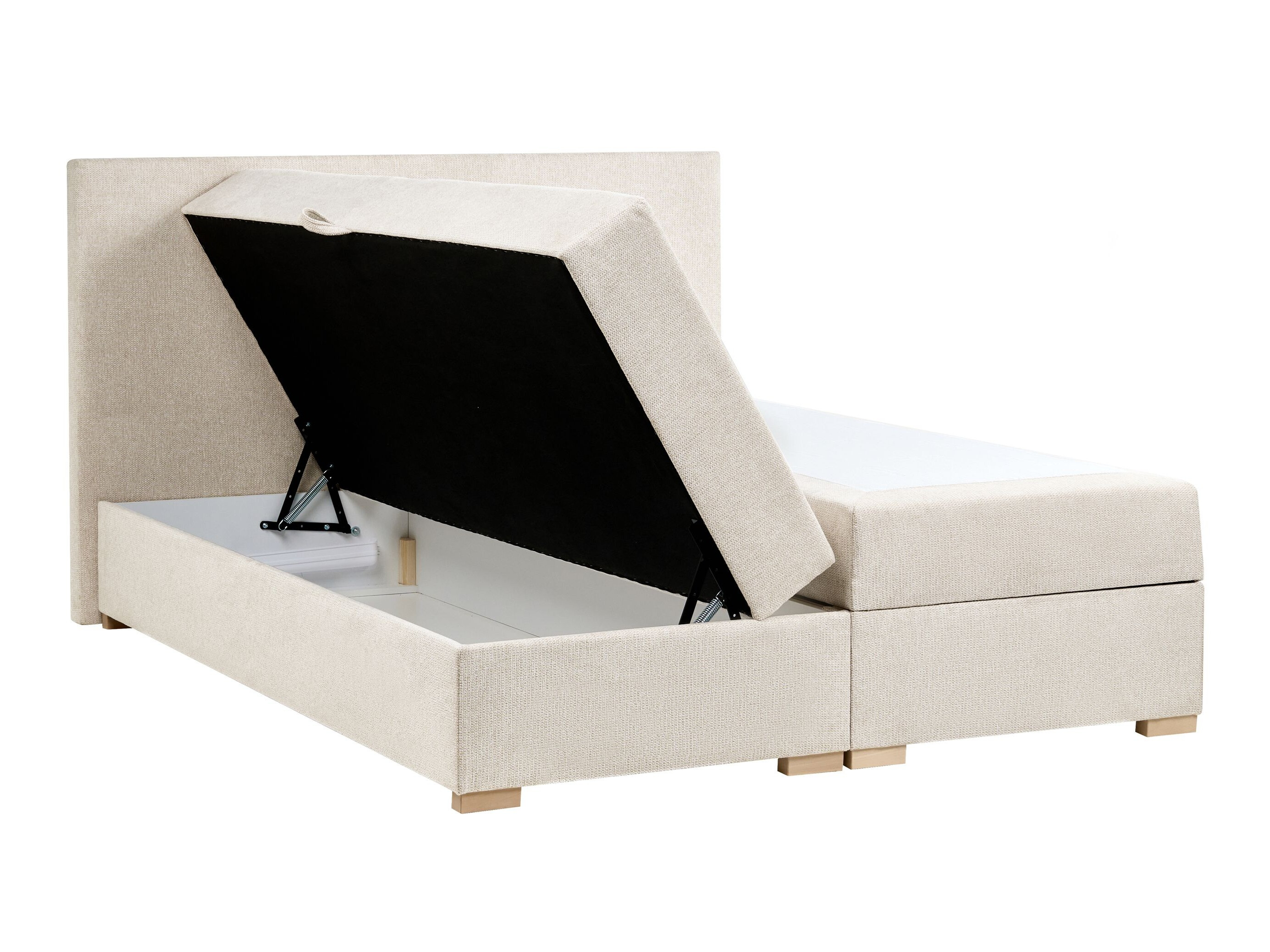 Boxspring krevet Berwyn 3174 (Svetlo bež)
