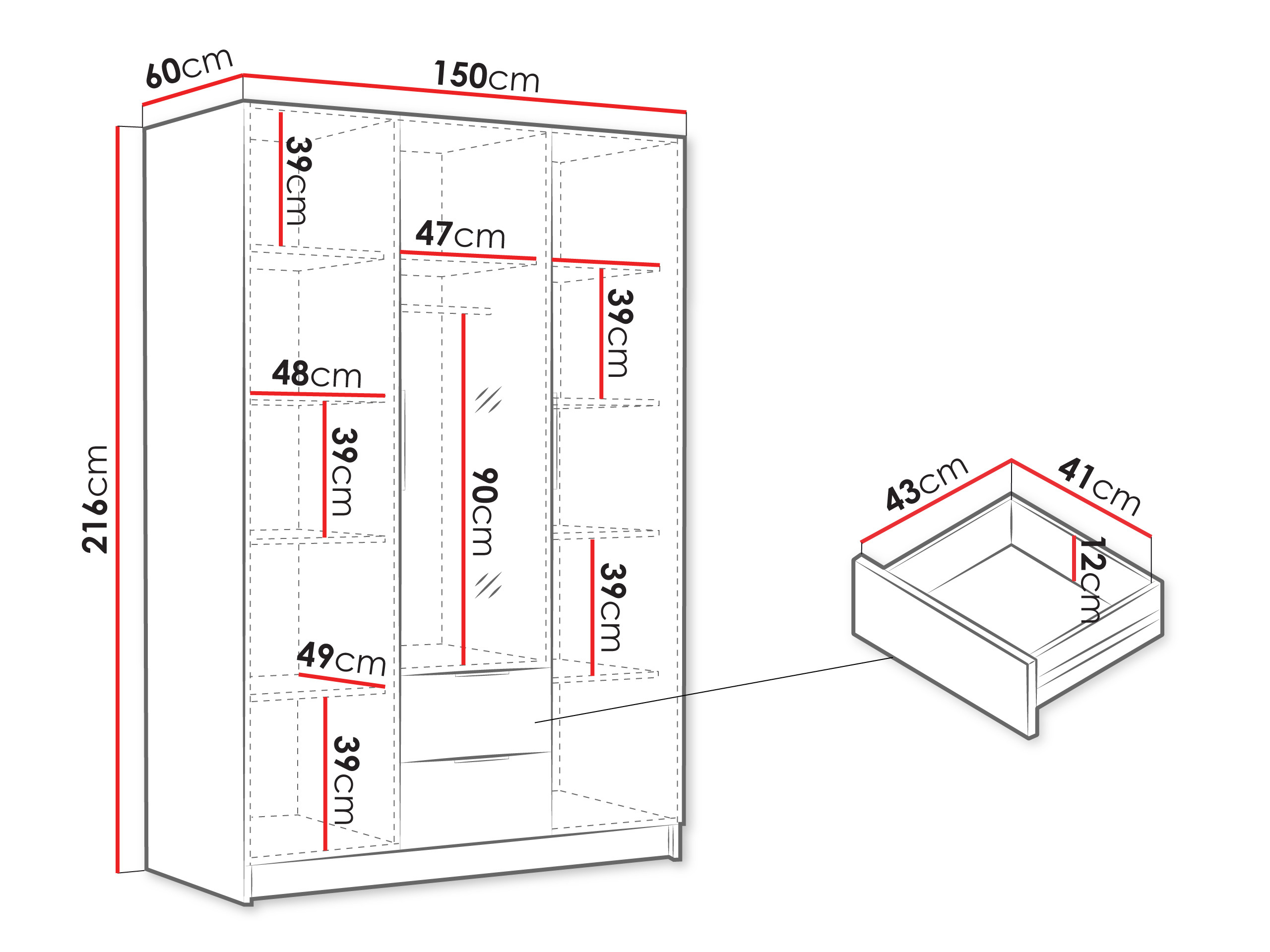 Ormar Closico 199 (Belo)