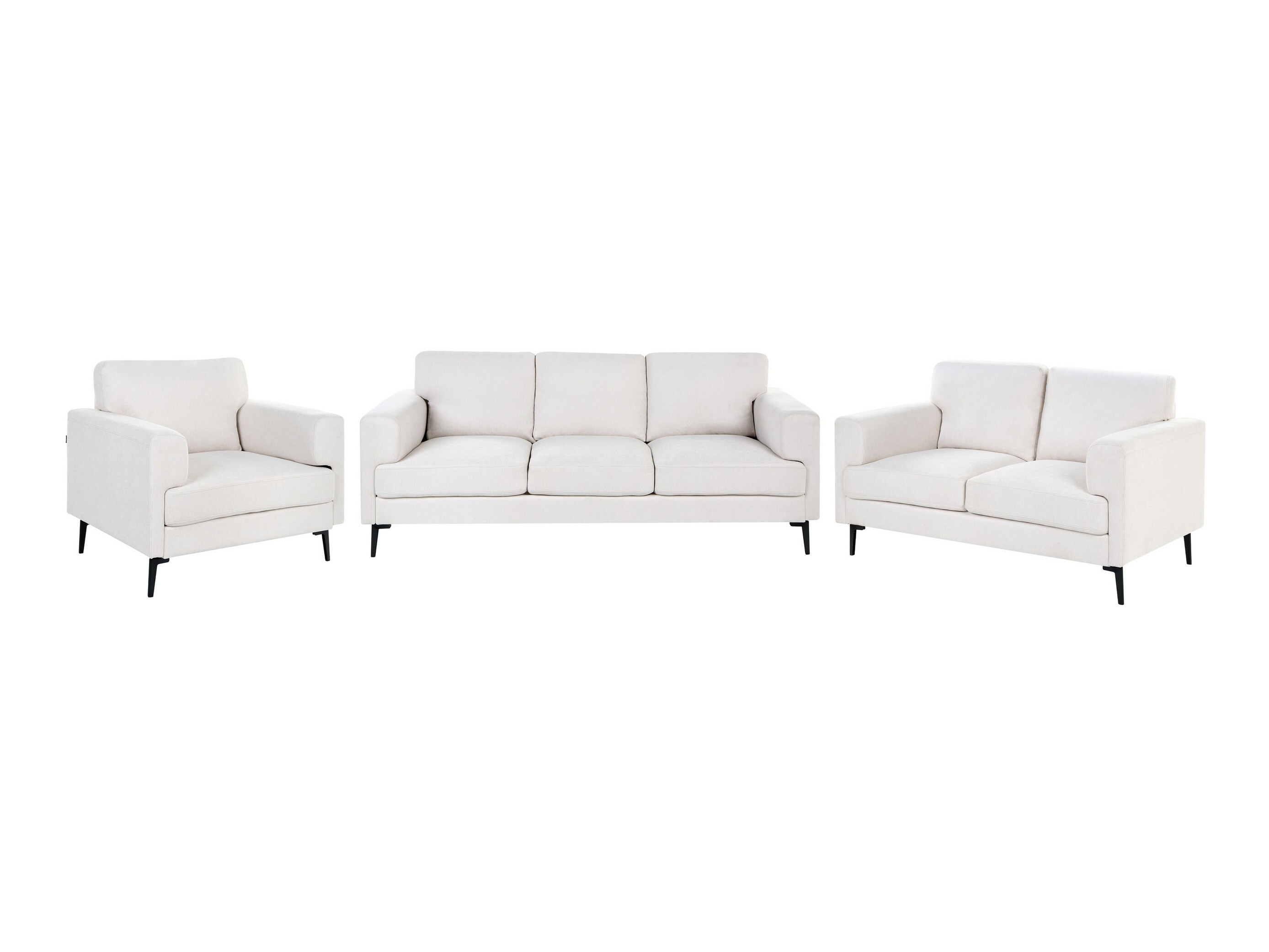 Set tapaciranog nameštaja Catcavu 102 (Svetlo bež)