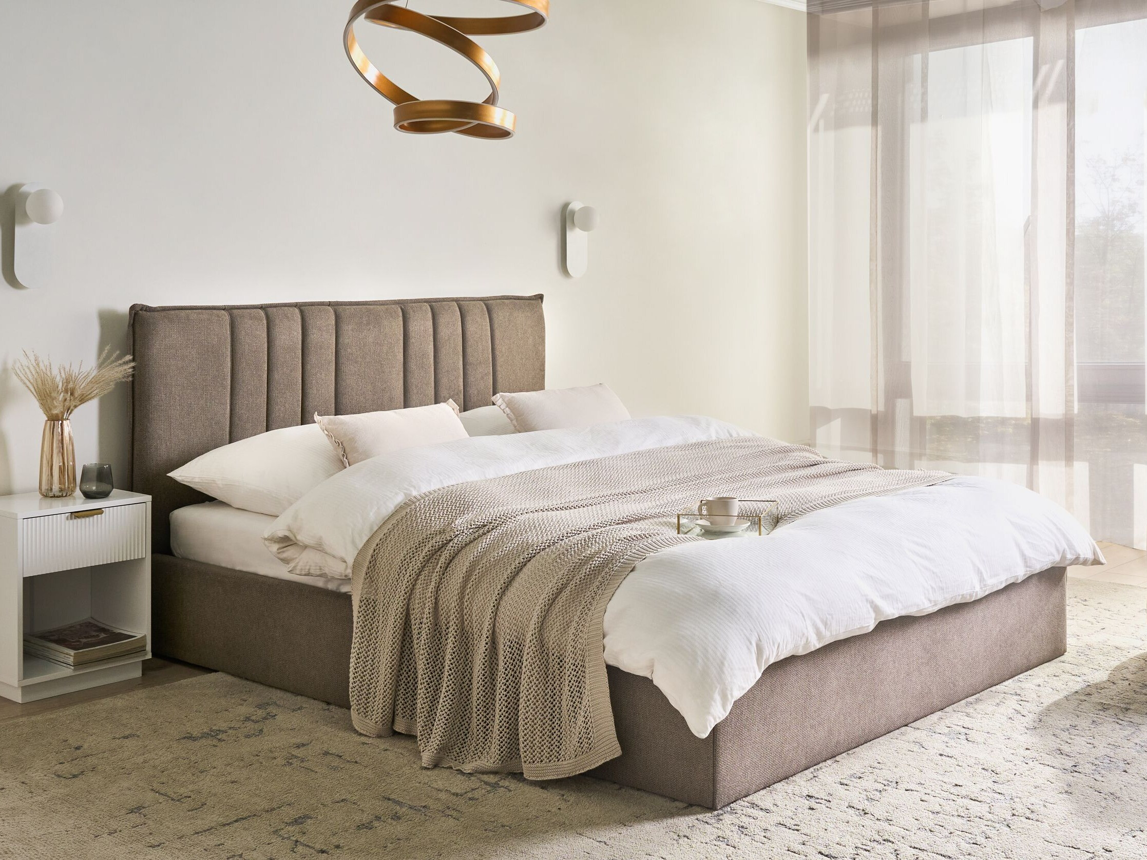 Krevet Berwyn 3198 (Taupe)