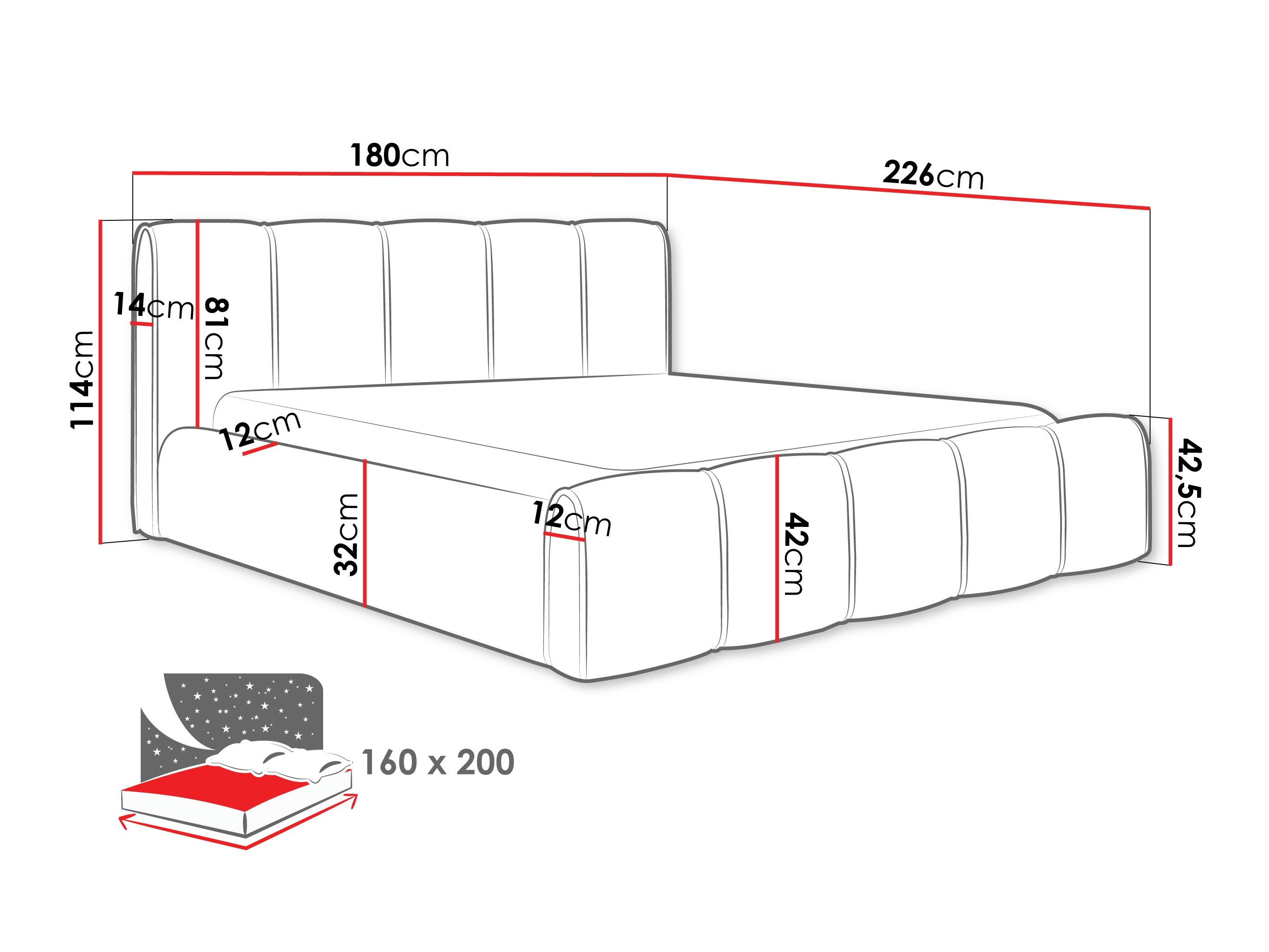 Krevet Clario (Kronos 35)