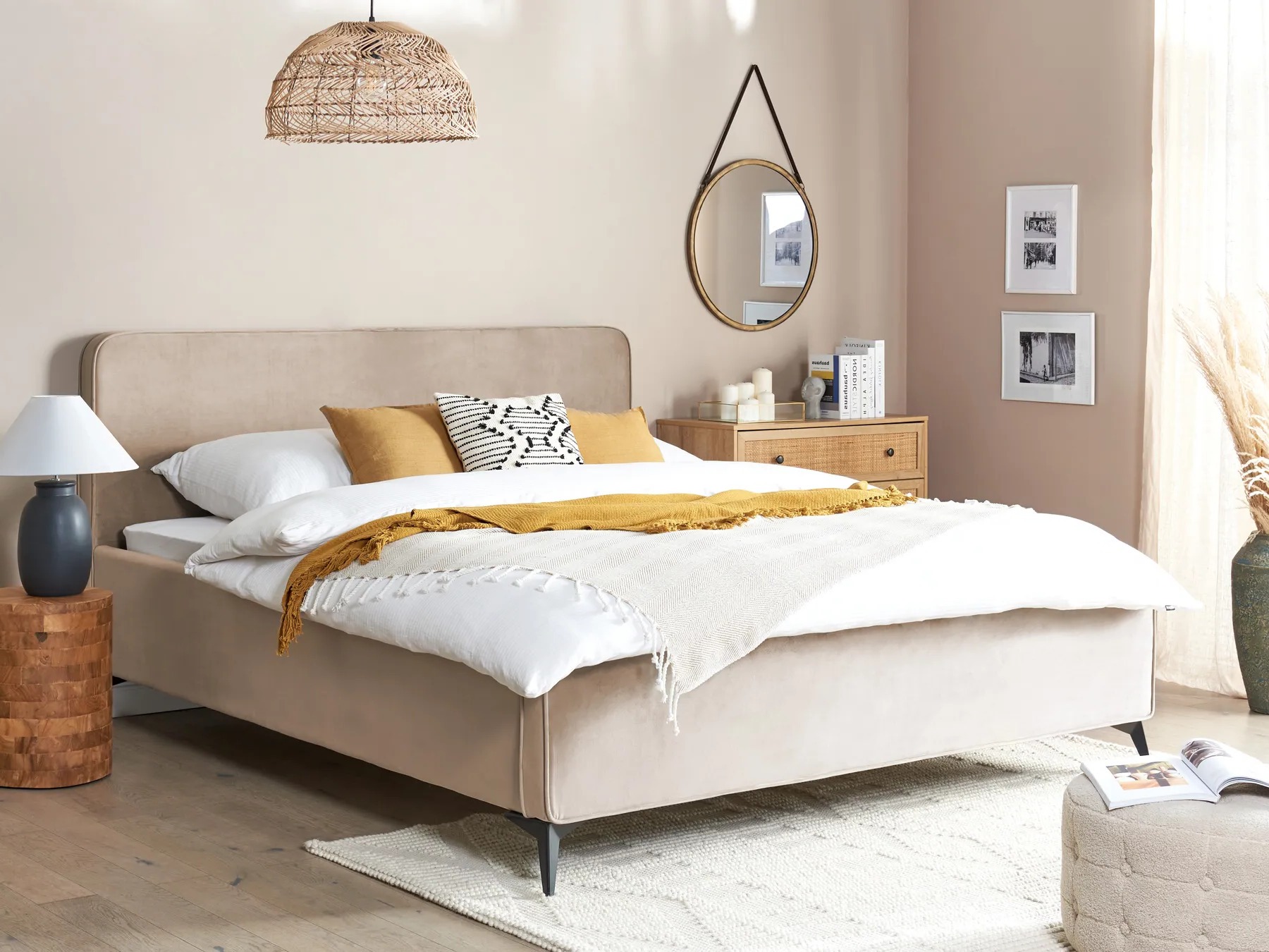 Krevet Berwyn 601 (Taupe)